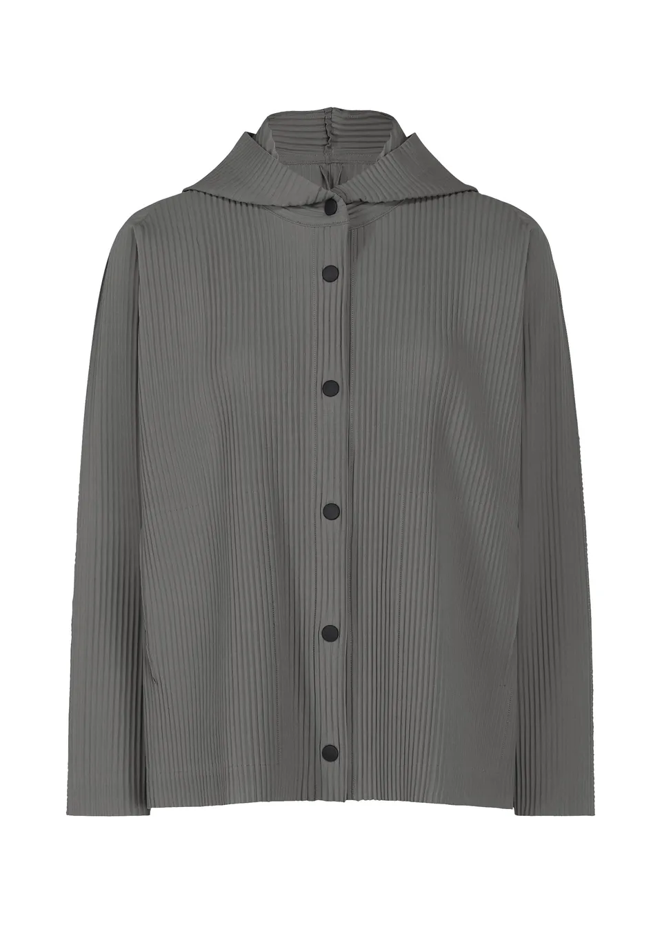 Issey Miyake Fine Knit Pleats Color 2 mikina charcoal
