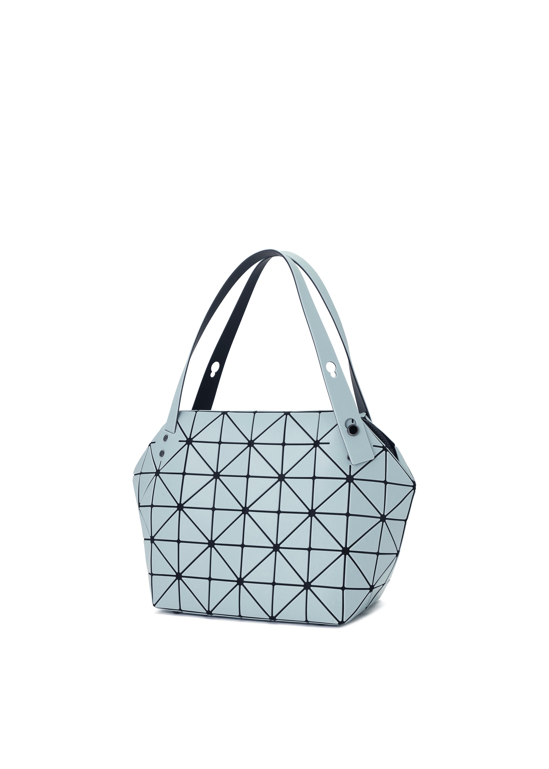 Issey Miyake Bao Bao Boston kabelka off white matná