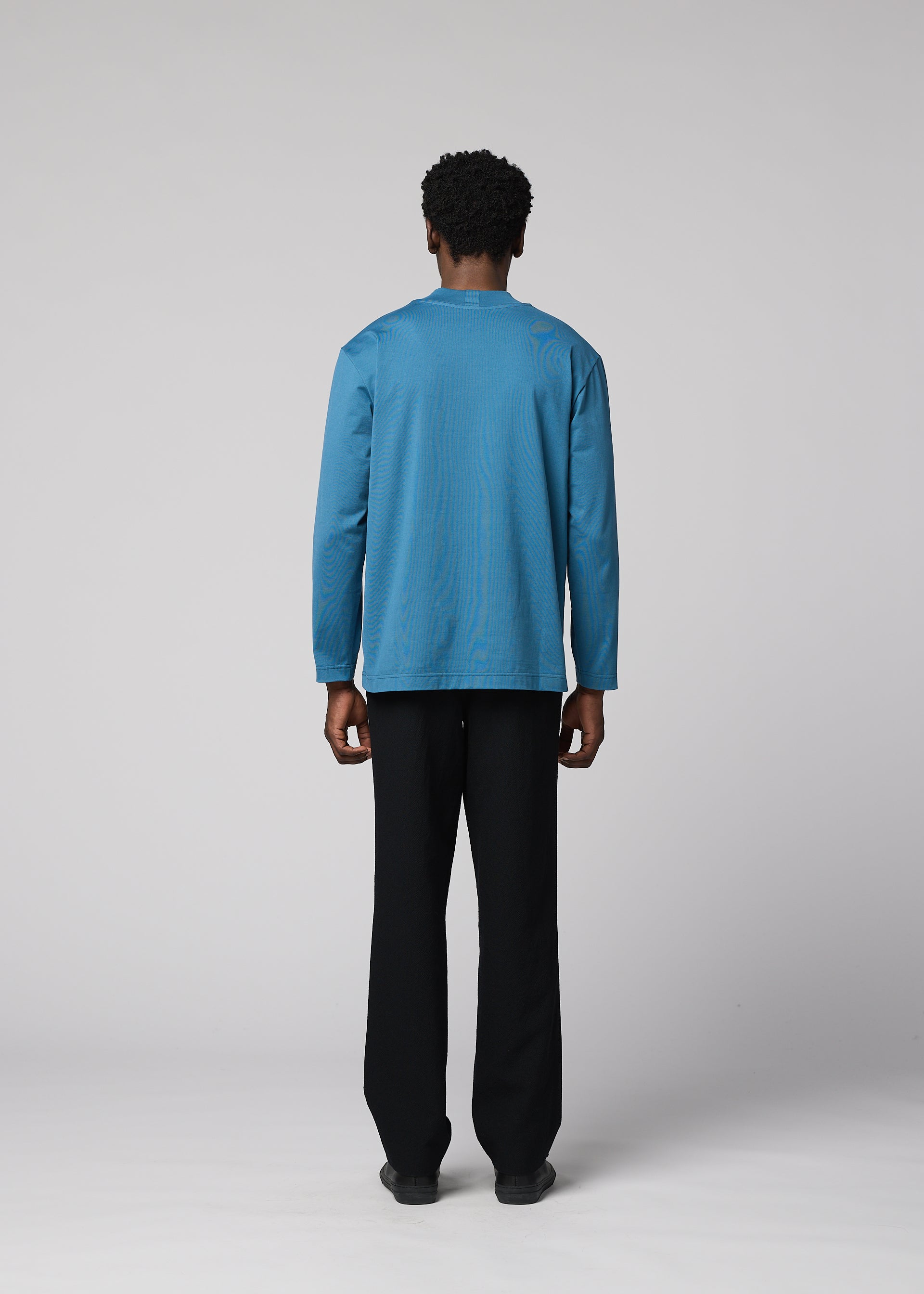 Issey Miyake IM Men 40/2 Jersey Stitch tričko hnědé