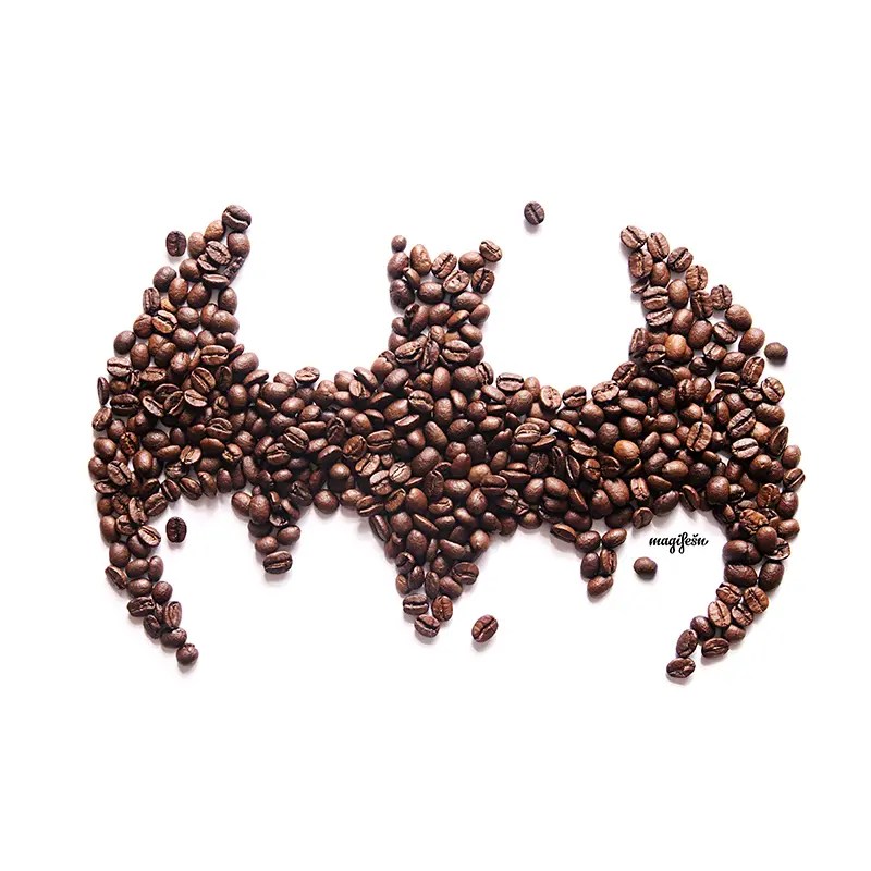 Magifešn XY Coffeelover Batman unisex tričko bio
