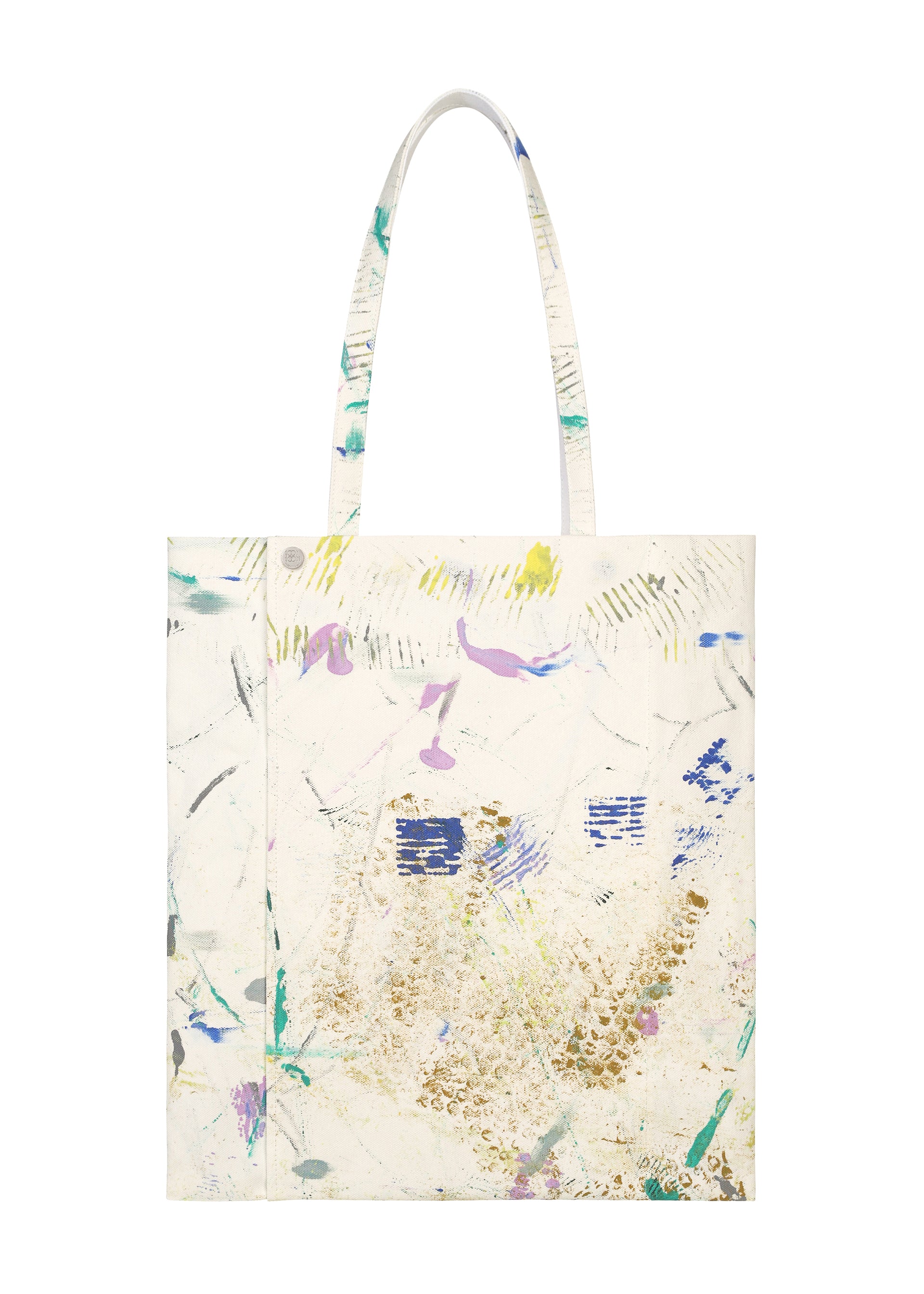 Issey Miyake Good Printer's Bag Ginza tote zelená