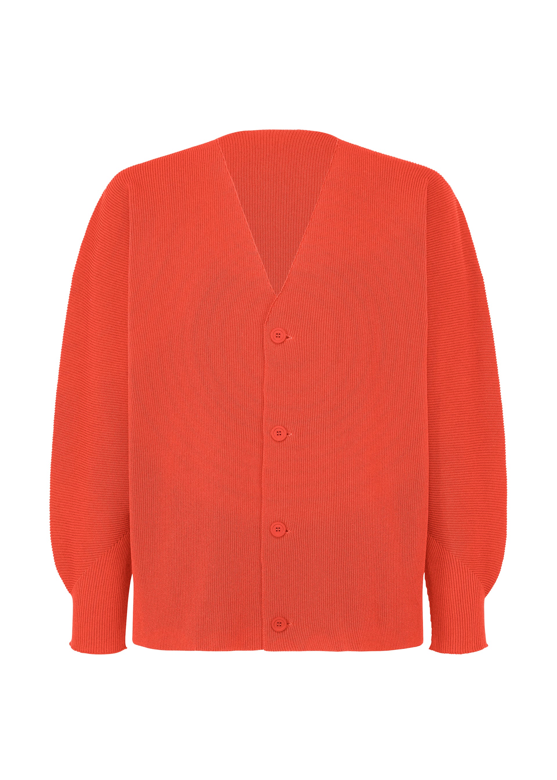 Issey Miyake Basic Knit pletený kardigan černý plisé