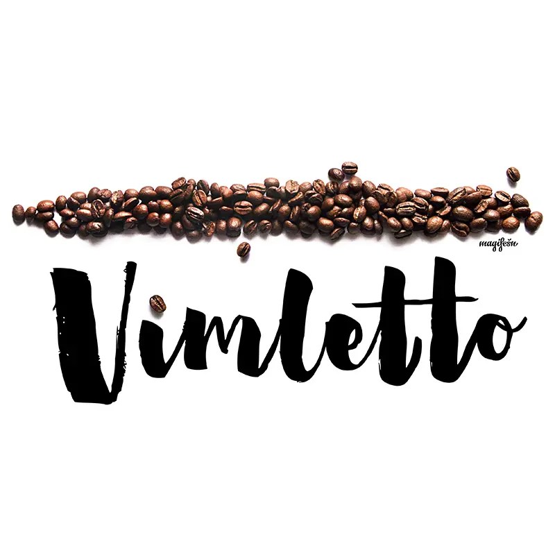 Magifešn XY Coffeelover tričko Vimletto biobavlna