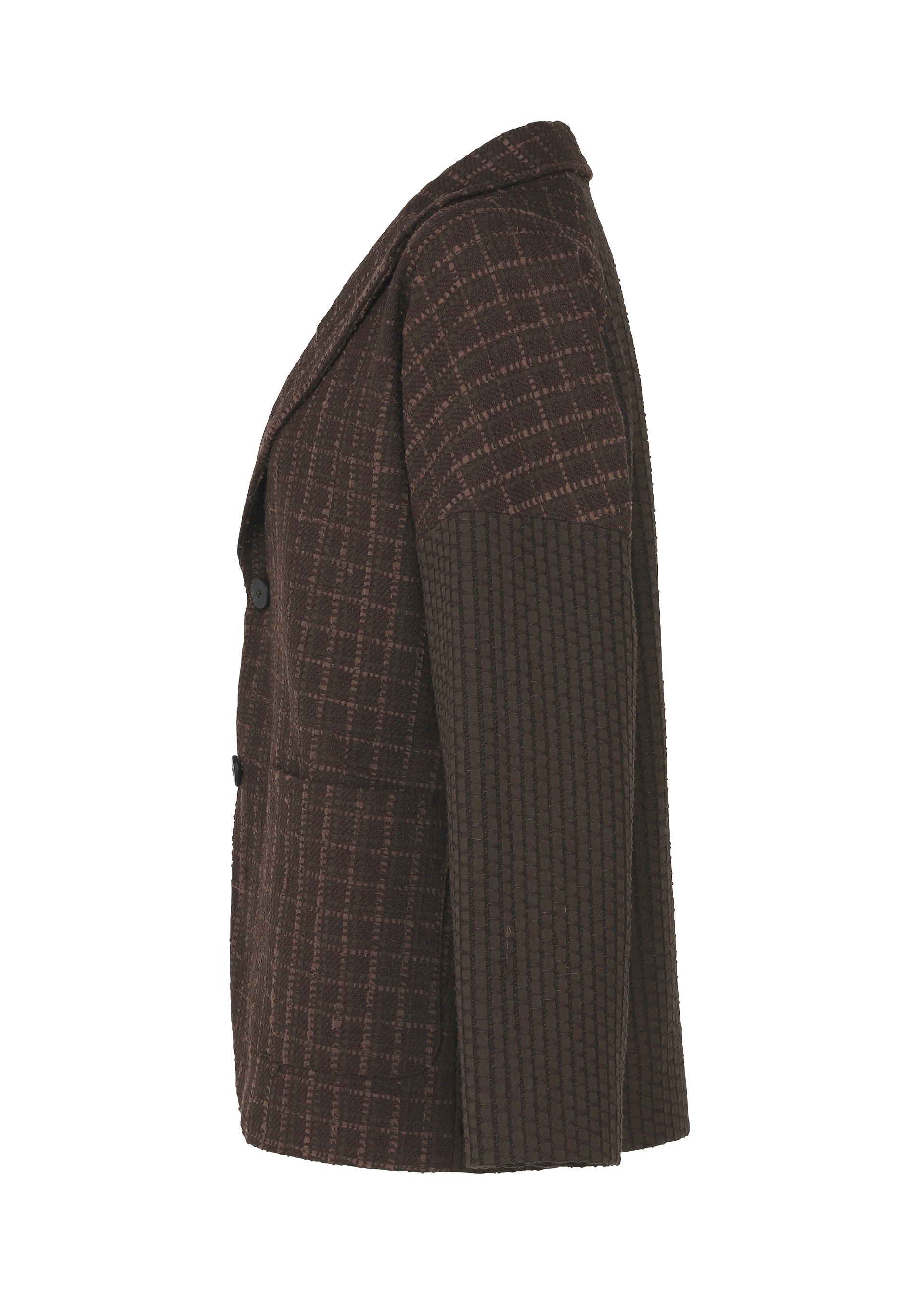 Issey Miyake Sakiori HA63301 bunda ivory vel. 2 tkaná