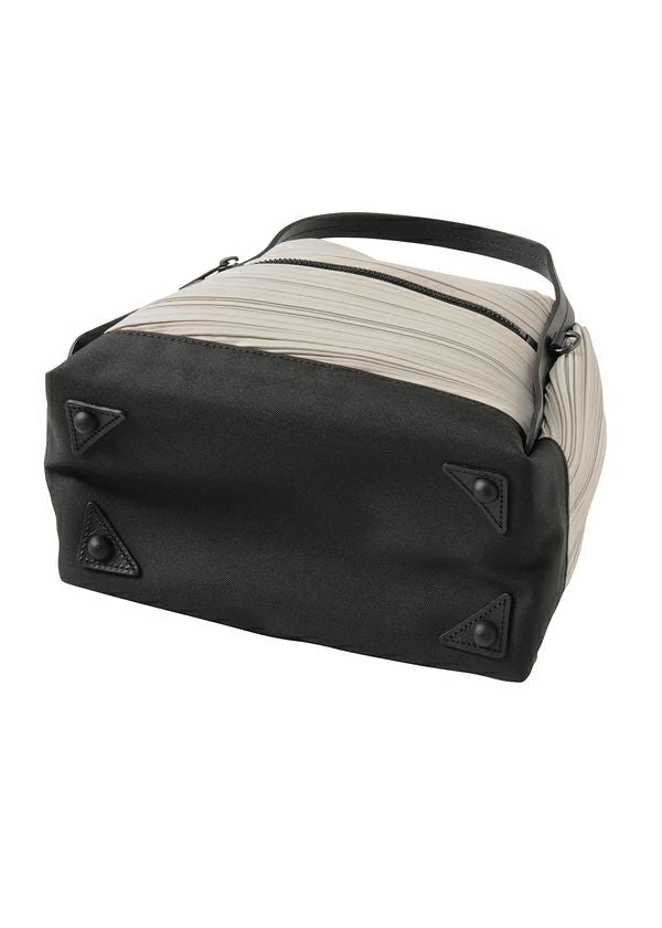 Issey Miyake Pleats Please Bias Pleats Bag kabelka světle šedá plisovaná