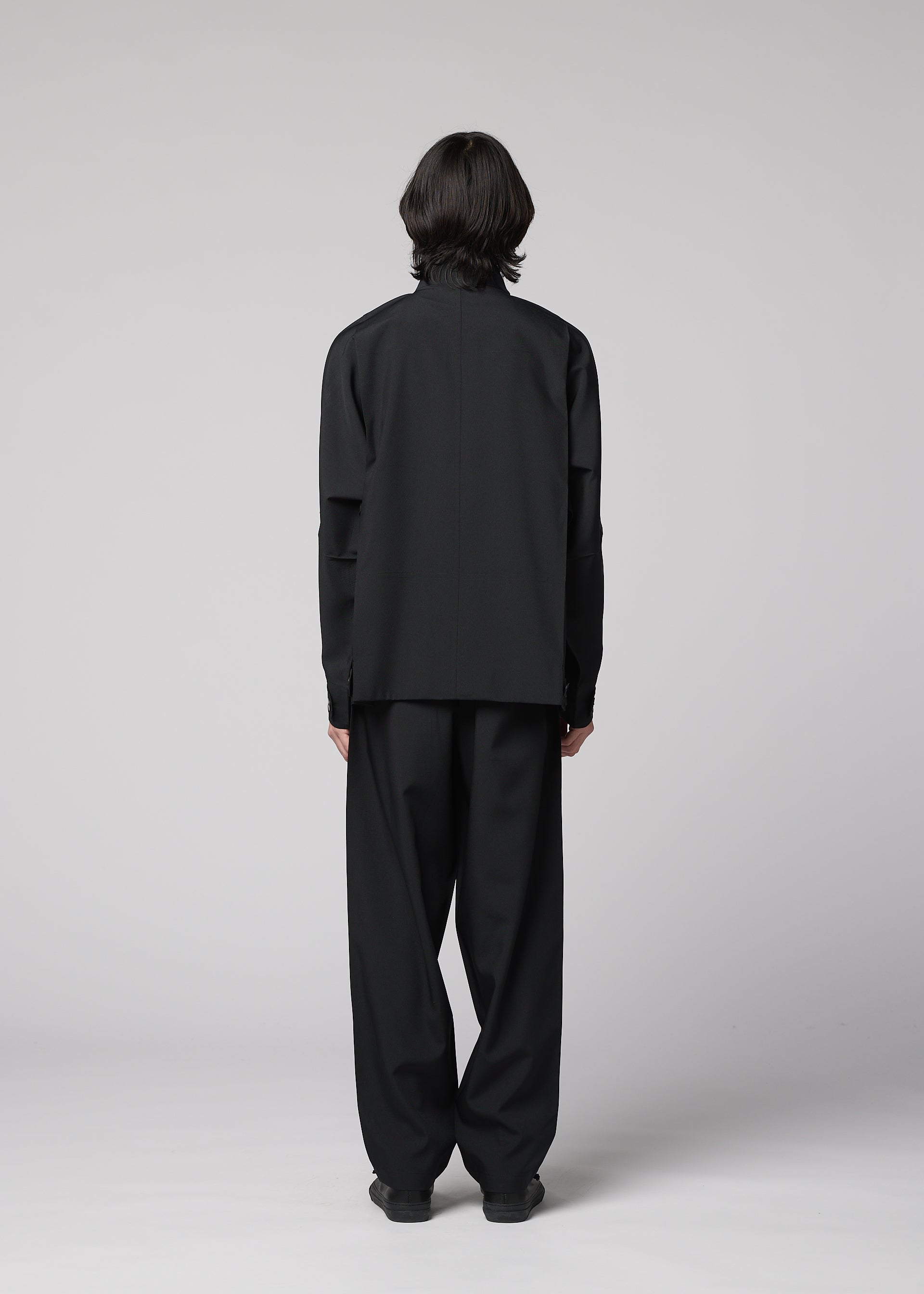 Issey Miyake Flat Black kalhoty black 2 skládací