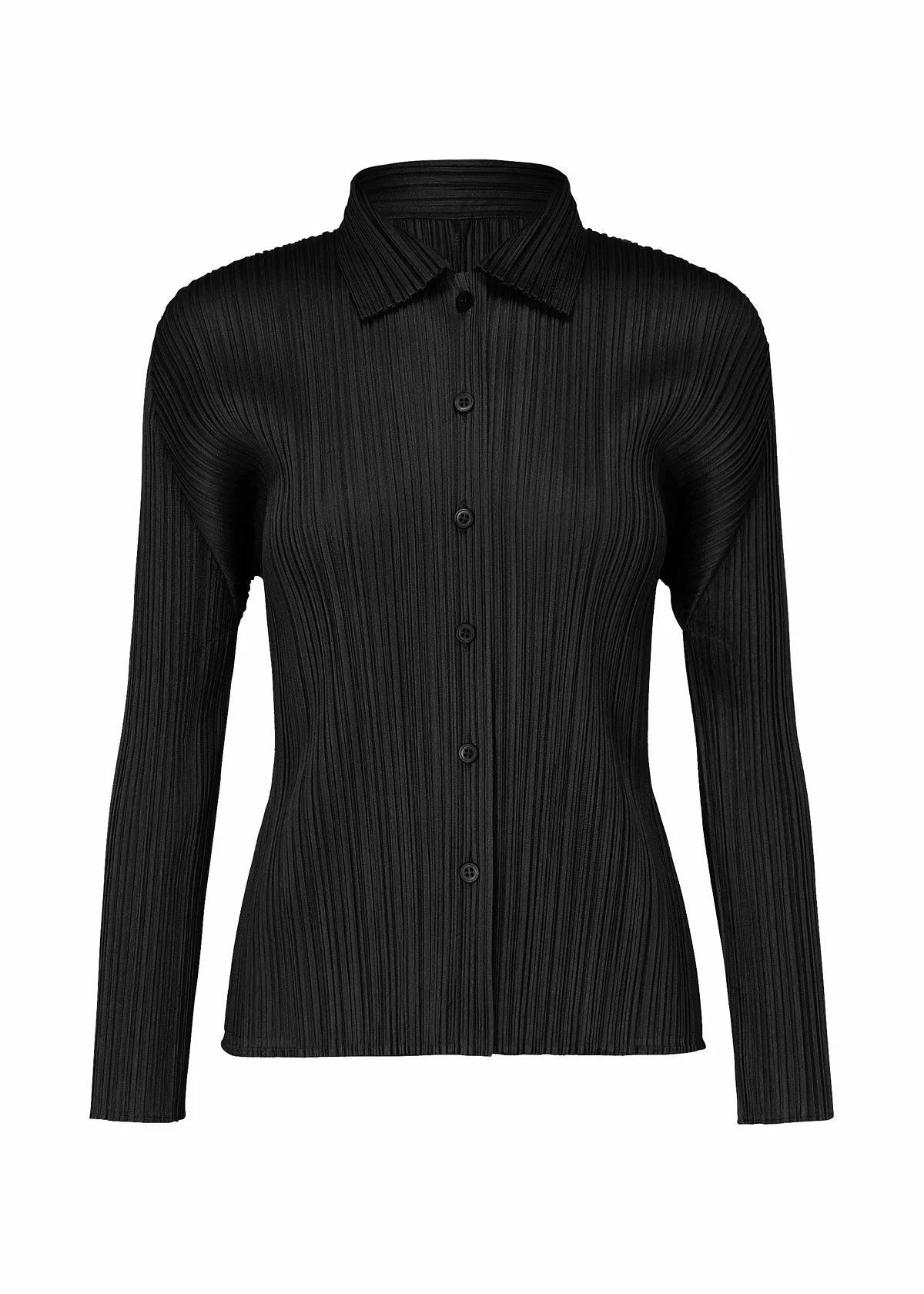 Issey Miyake Basics košile Light Gray vel. 3 plisovaná