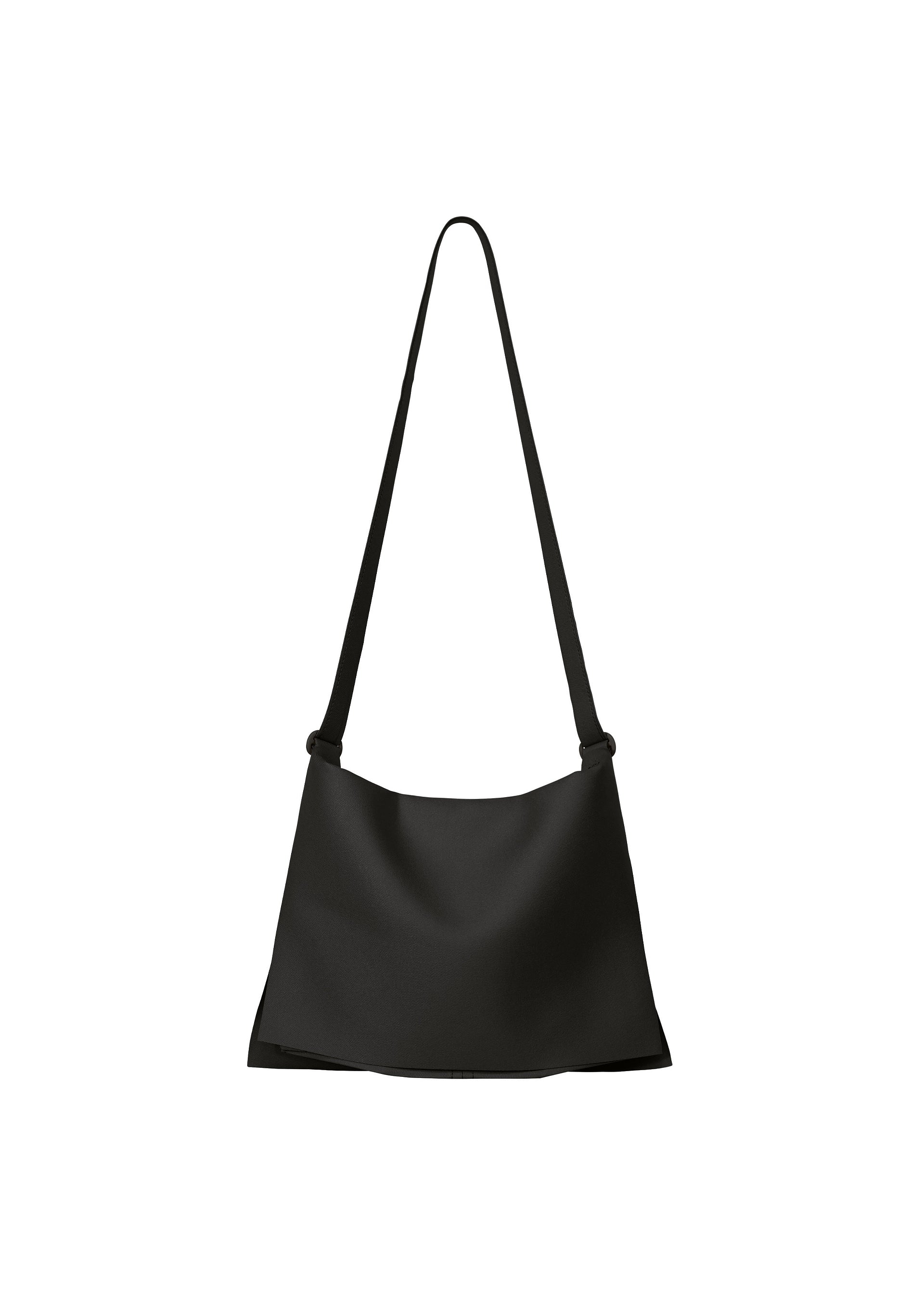 Issey Miyake Good Goods Roll kabelka přes rameno šedá lesklá