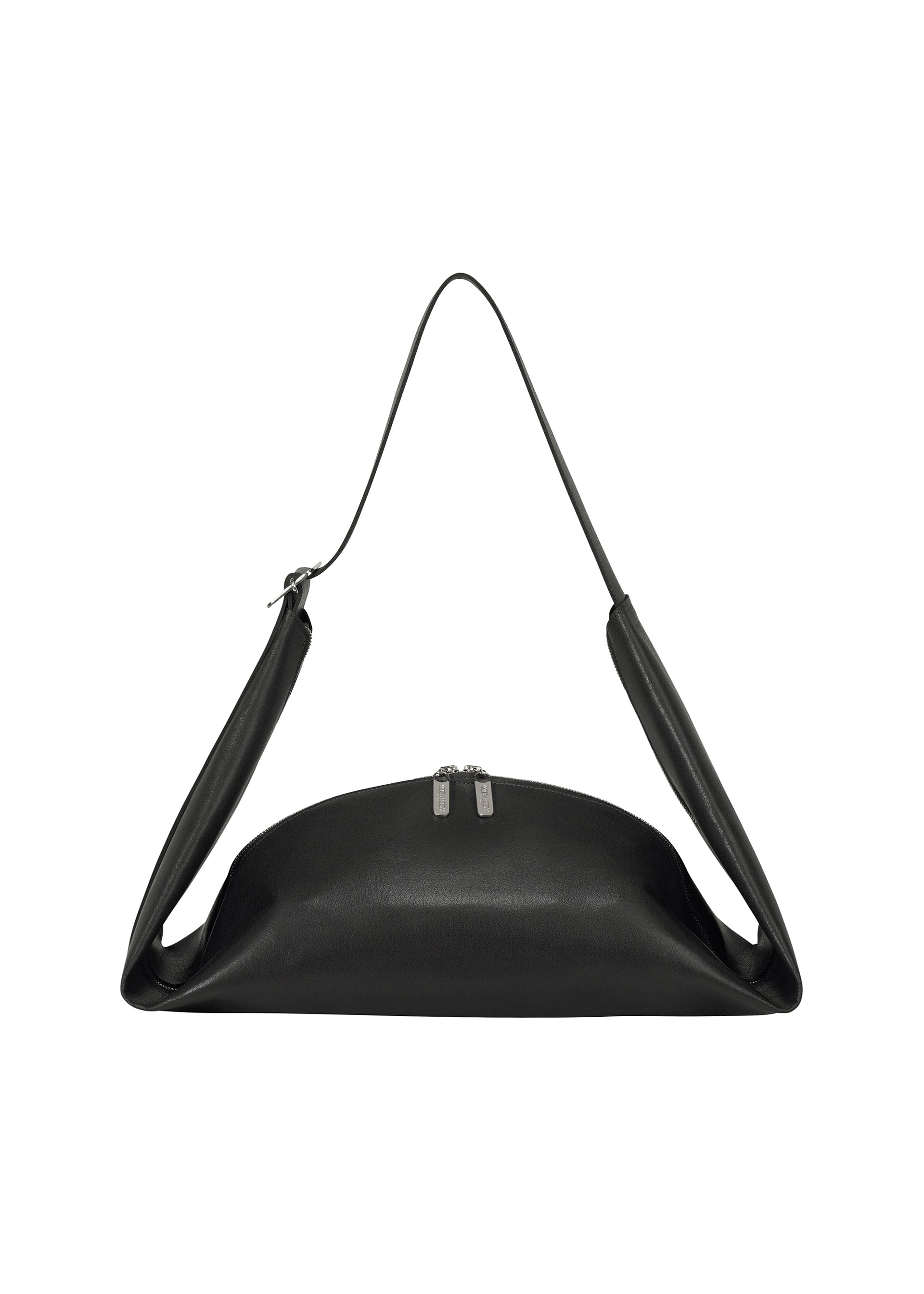 Issey Miyake Leaf kabelka přes rameno šedá 2v1