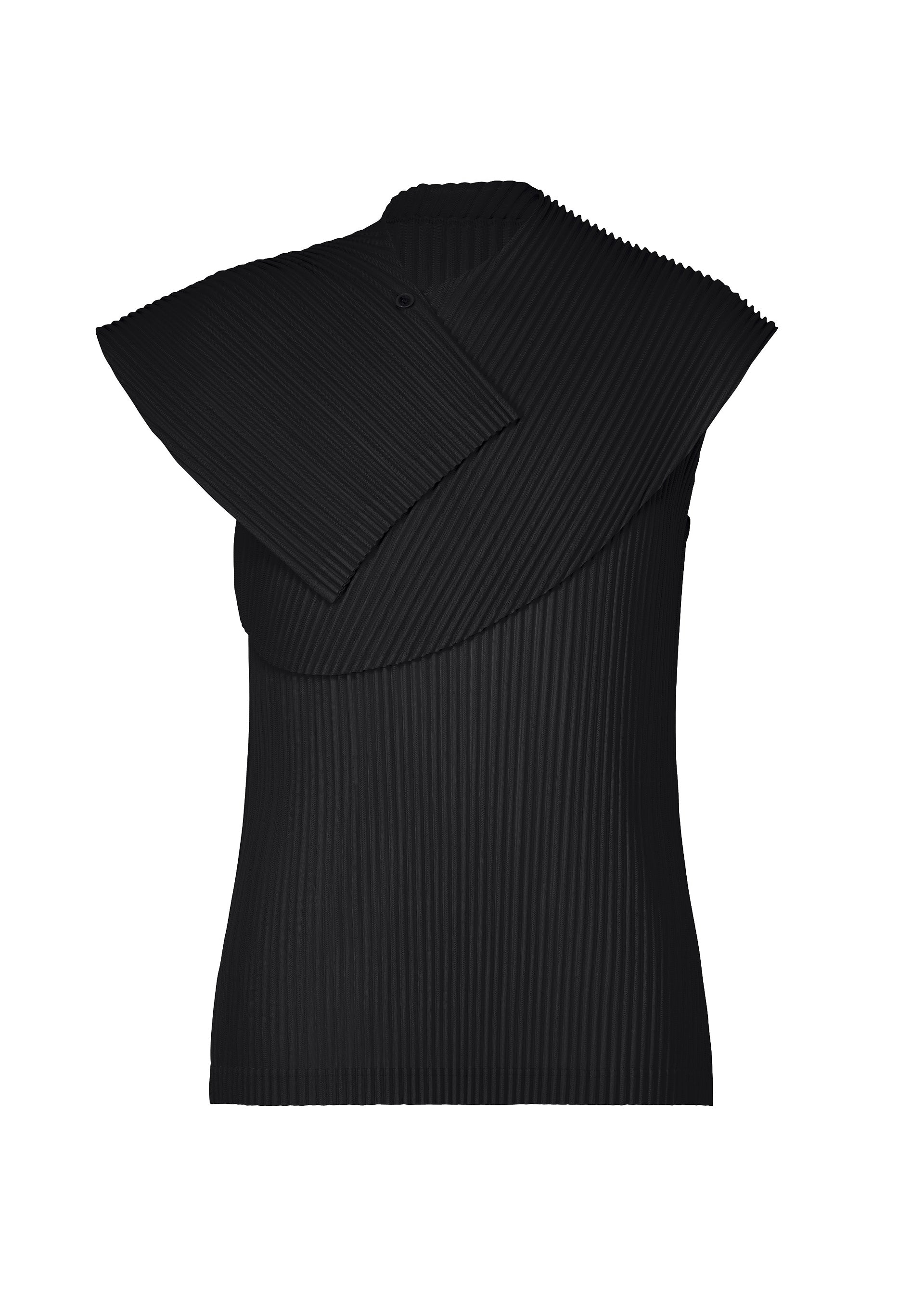 Homme Plissé Issey Miyake Agave Mesh top šedý prodyšný