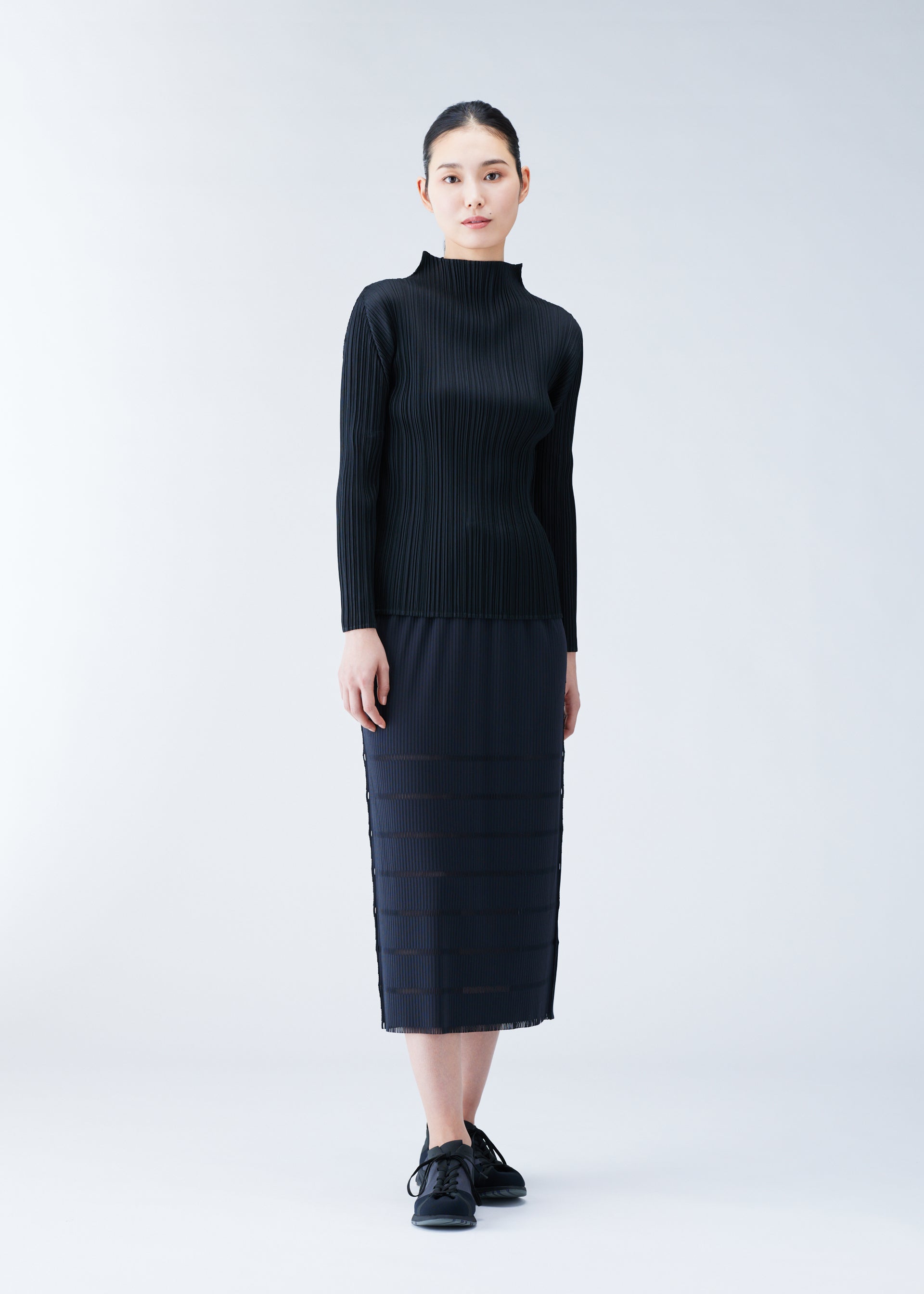 Issey Miyake A-POC Basics sukně černá vel. 3