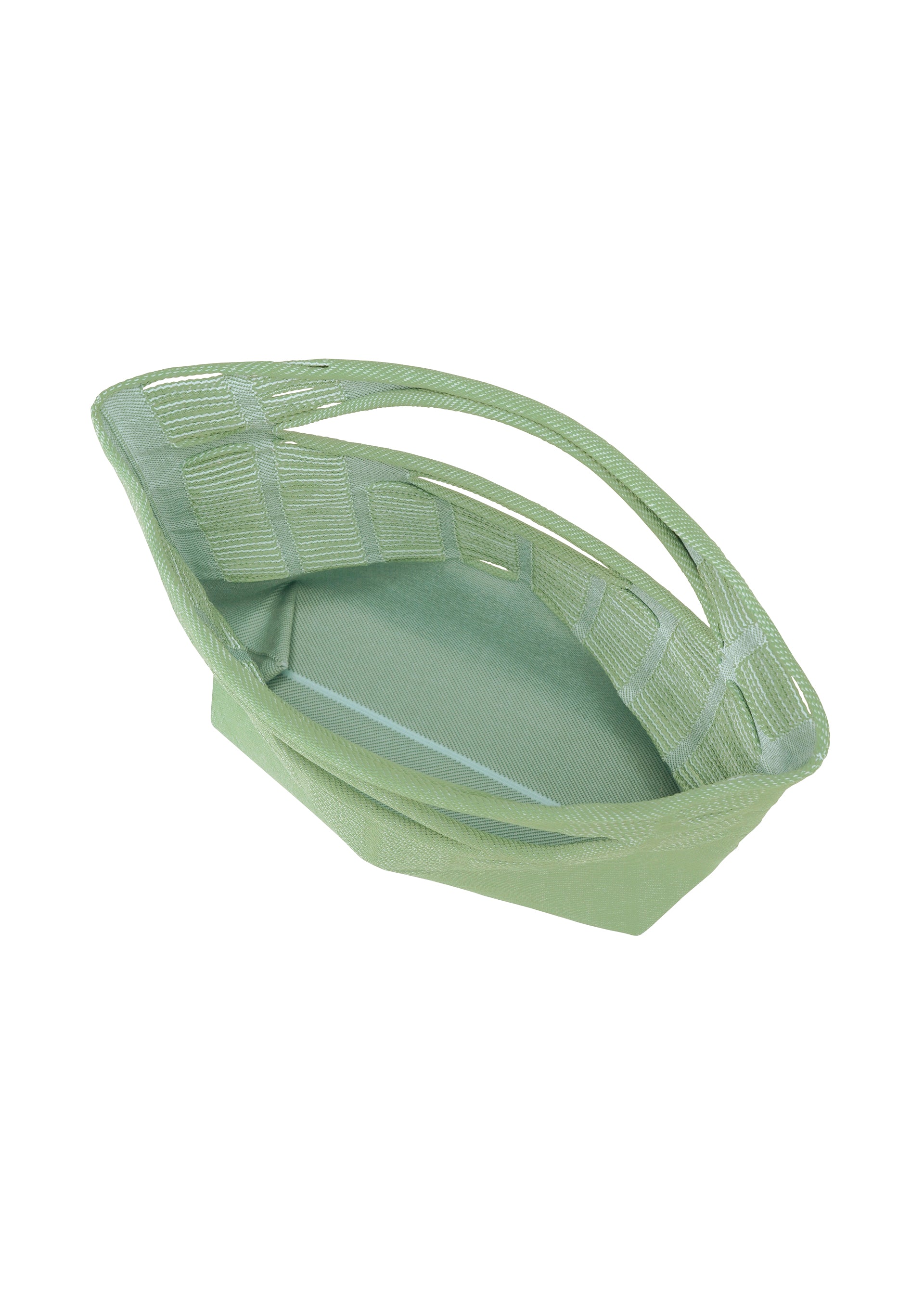 Issey Miyake Mokko Twill taška bílo-béžová
