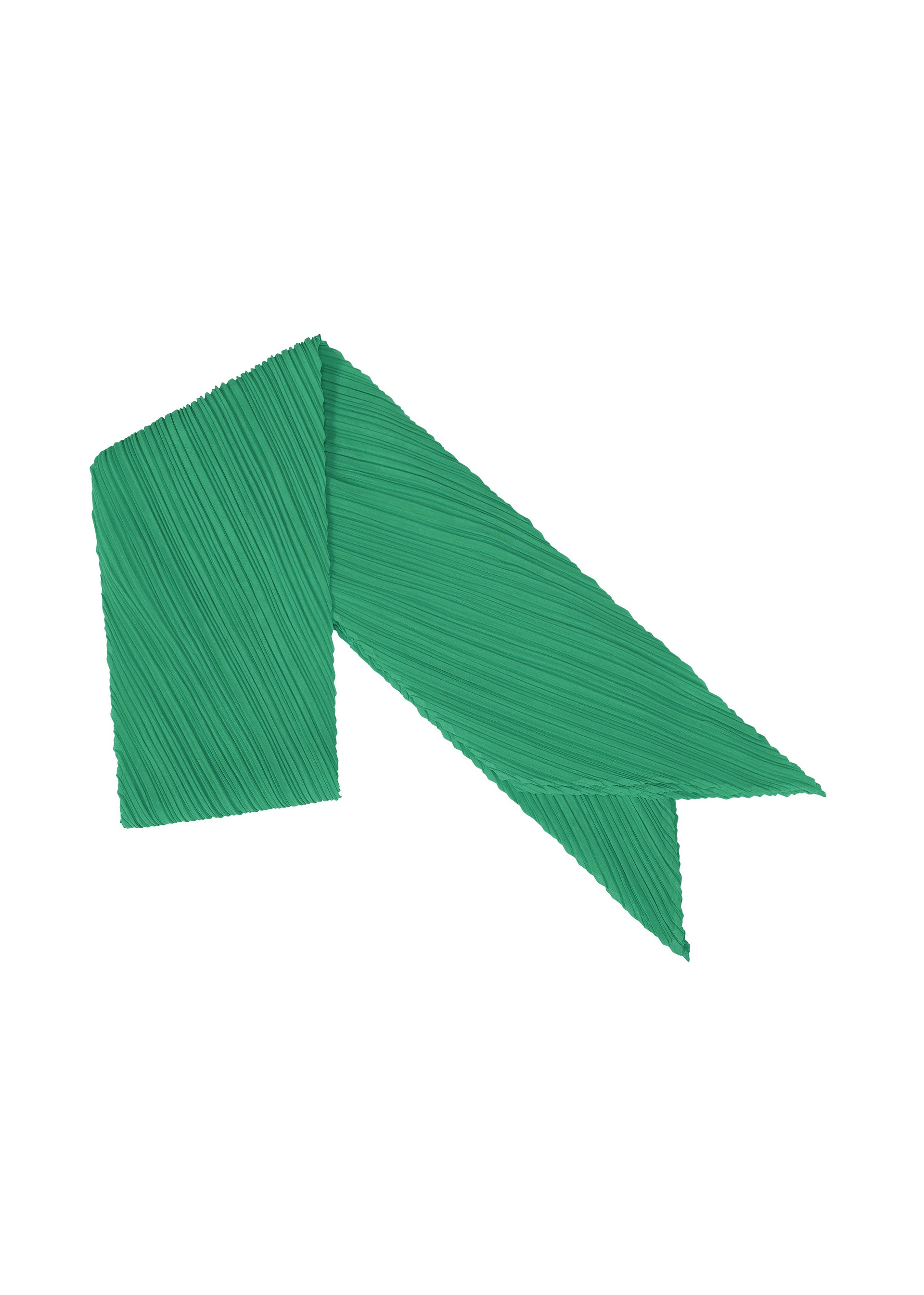 Issey Miyake Monthly Scarf July šátek světle žlutá skládaný