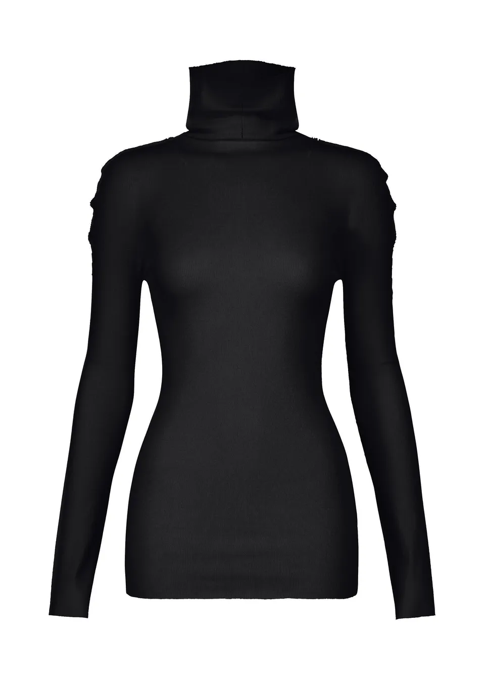 Issey Miyake Cotton Baguette top černý vel. 2