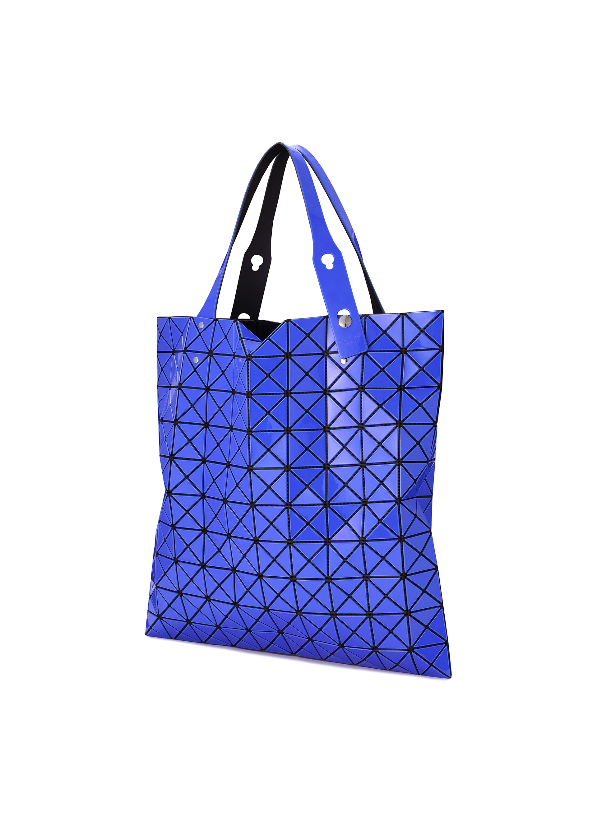 Issey Miyake Prism Gloss tote šedá lesklá na notebook