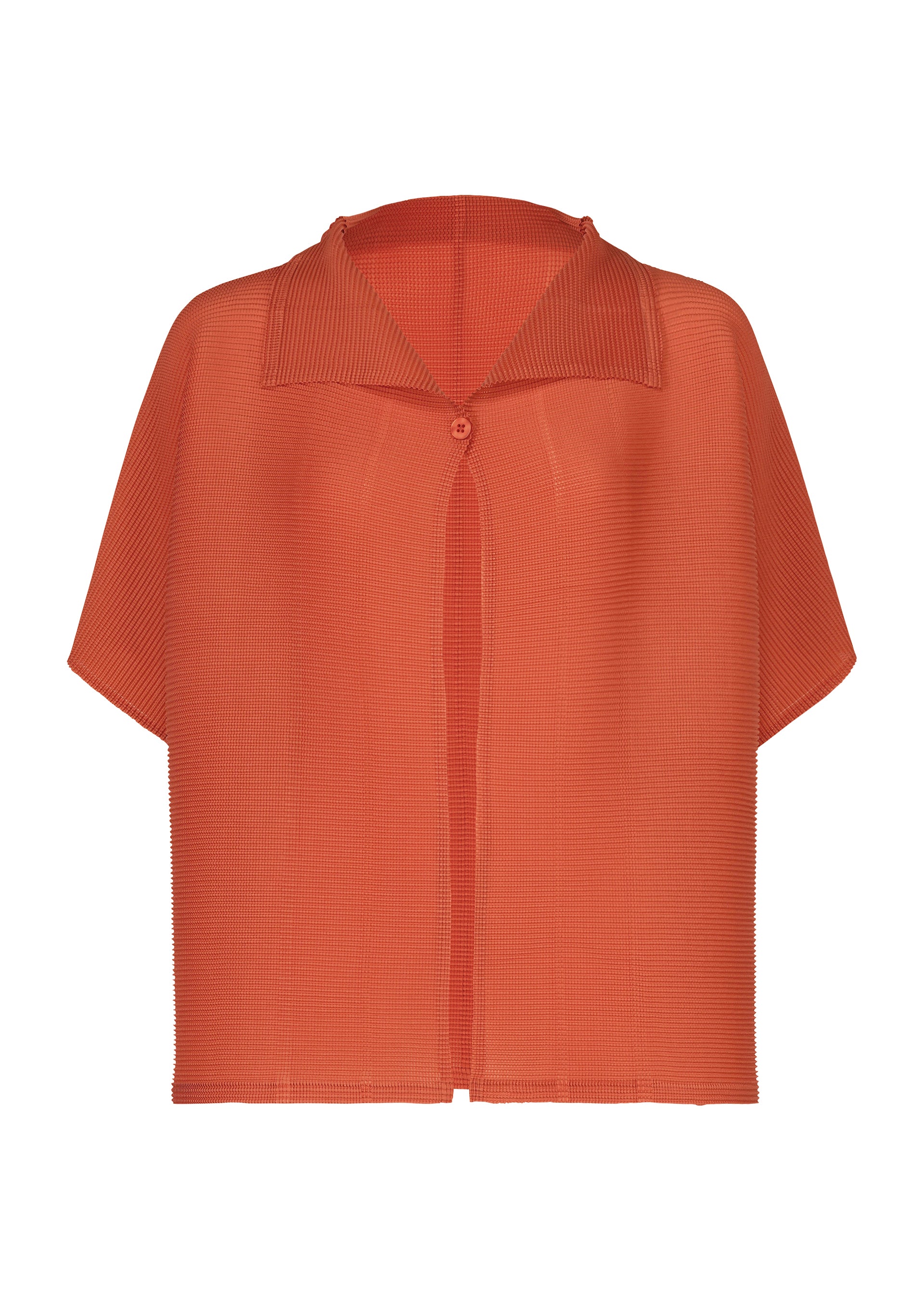 Issey Miyake Square Stretch Pleats kardigan bílý