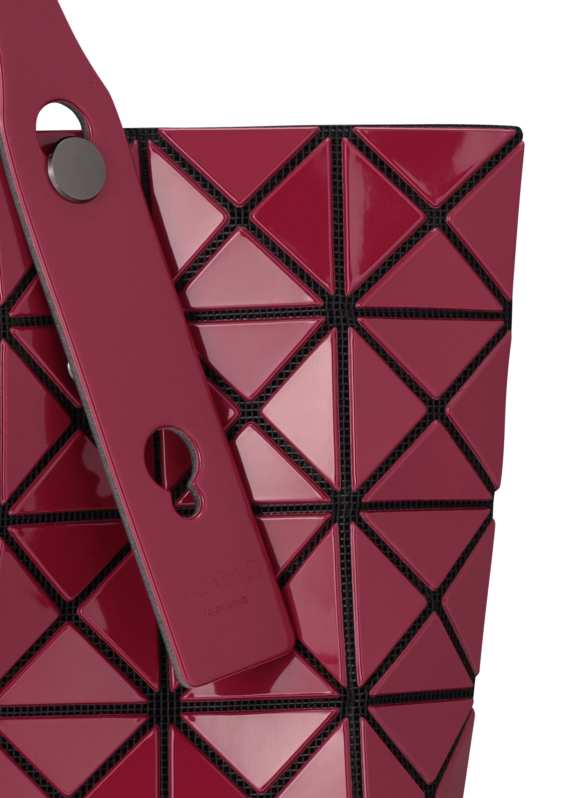Issey Miyake Prism Bi-Color tote tmavě šedá s černou A4