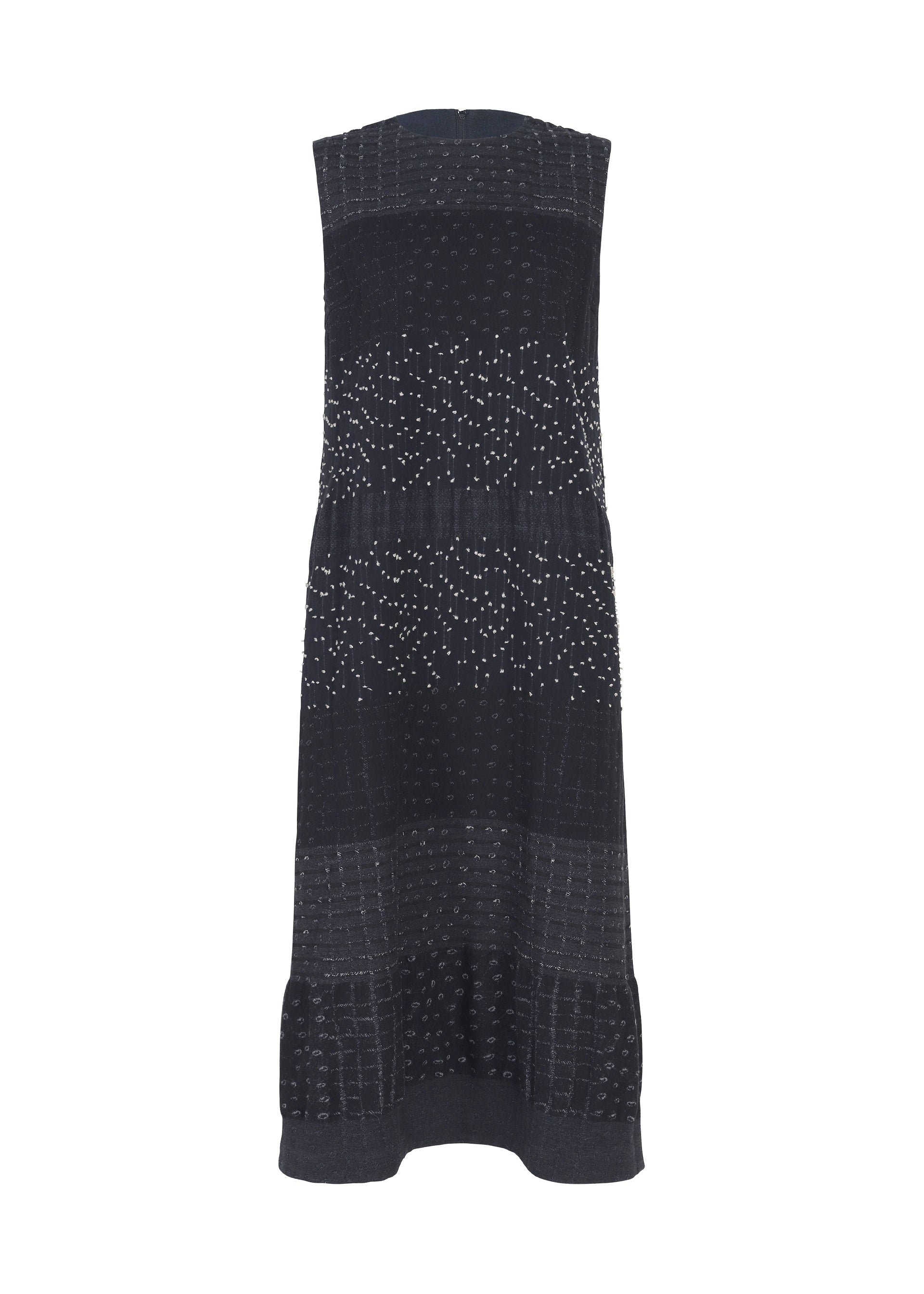 Issey Miyake HaaT Collage Stretch I šaty Dark Brown vel. 2