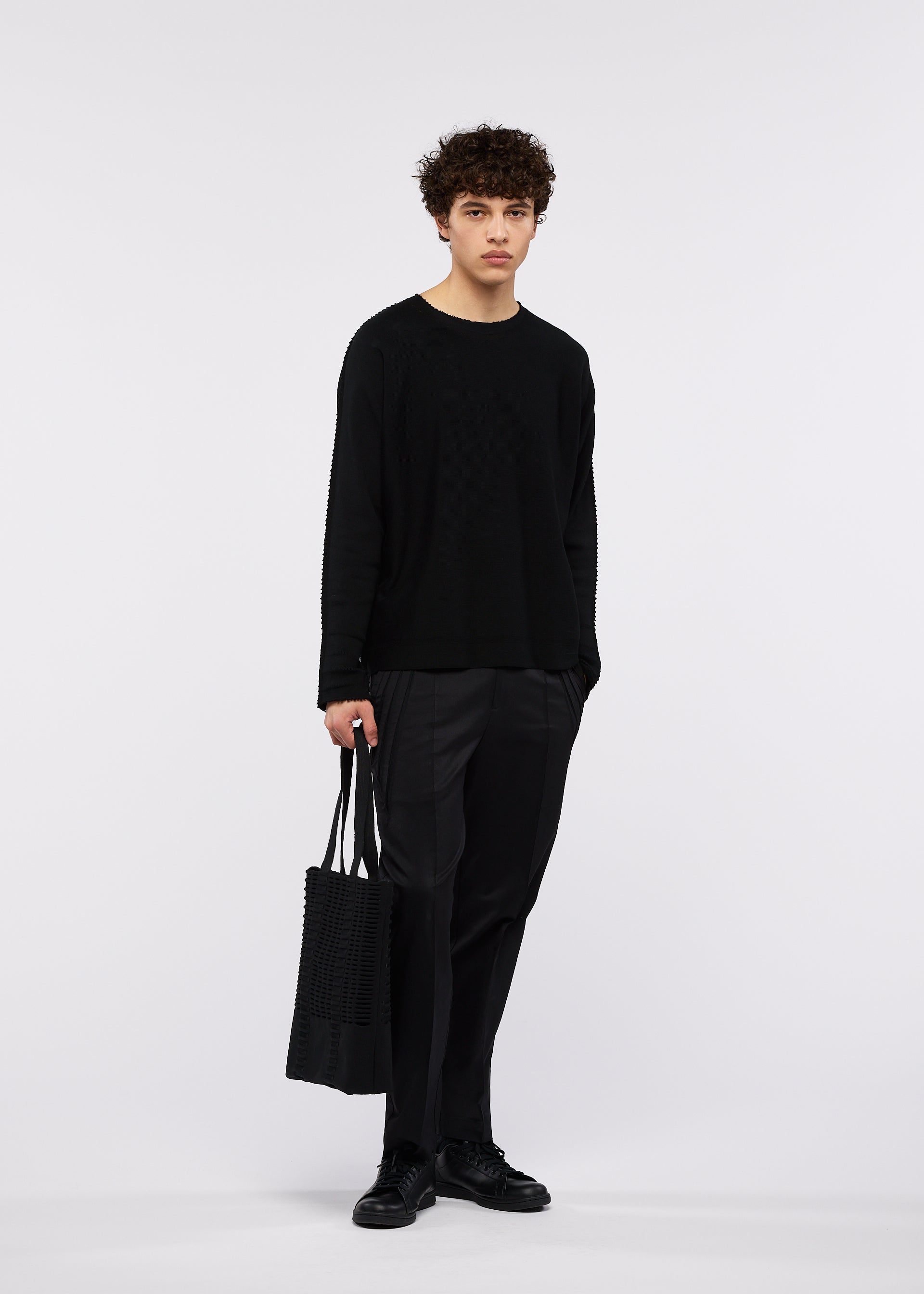 Issey Miyake Mokko Mono černá tote kabelka