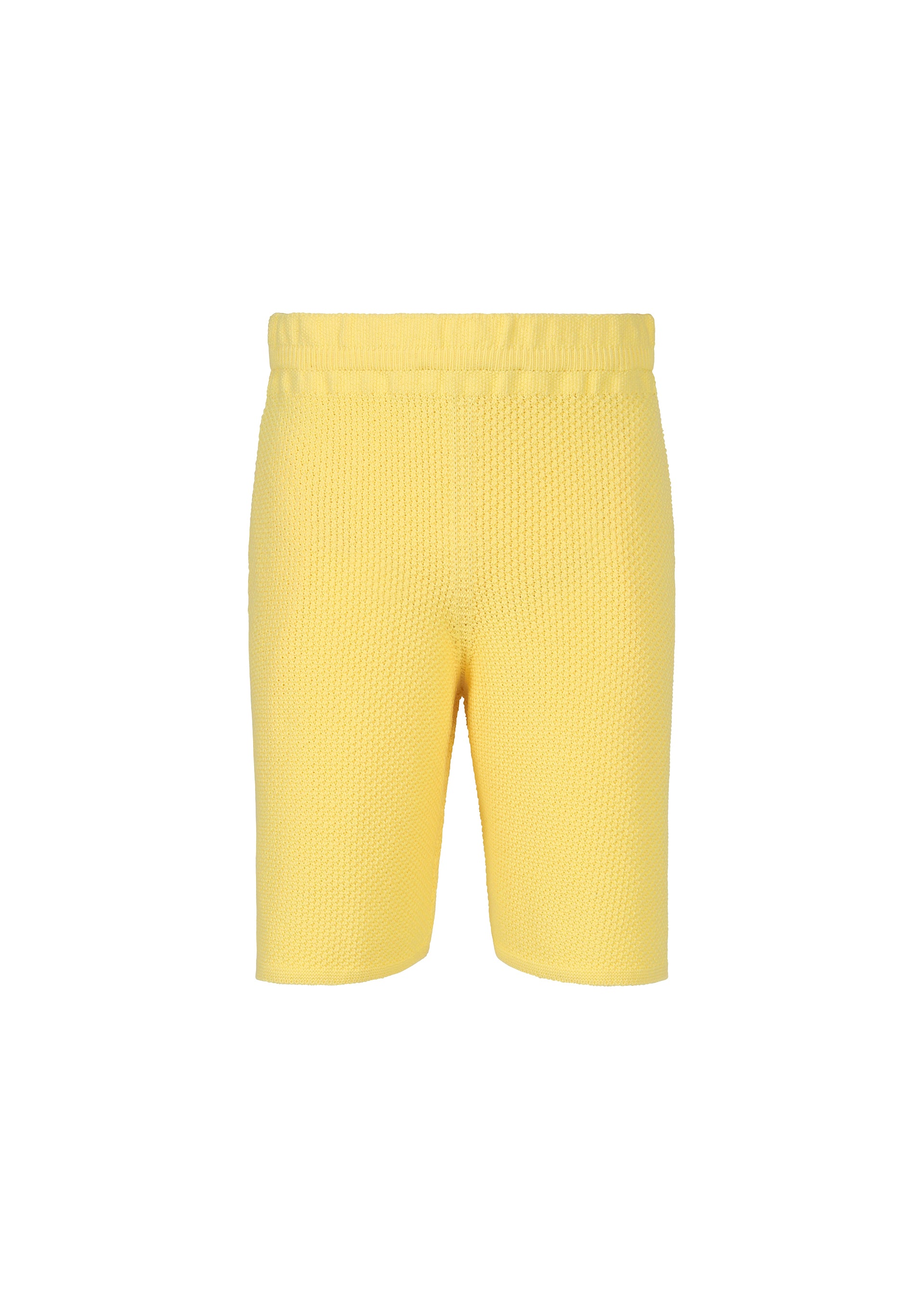 Homme Plissé Issey Miyake Rustic Knit šortky modré