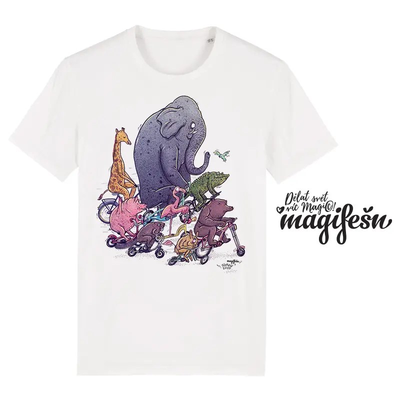 Magifešn XY Rychle a zděsile! tričko unisex biobavlna