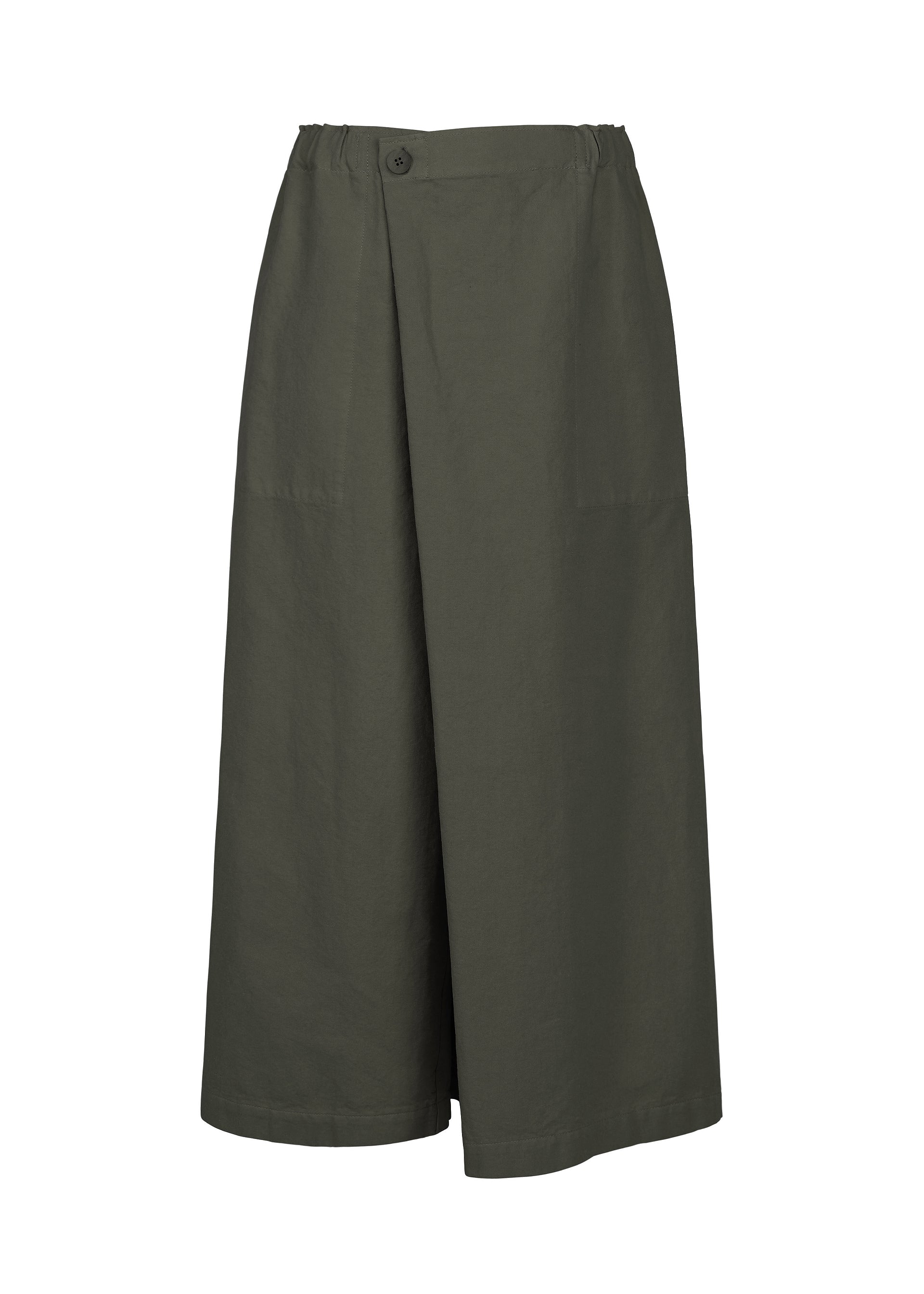 me Issey Miyake Pina Cloth kalhoty yellow beige