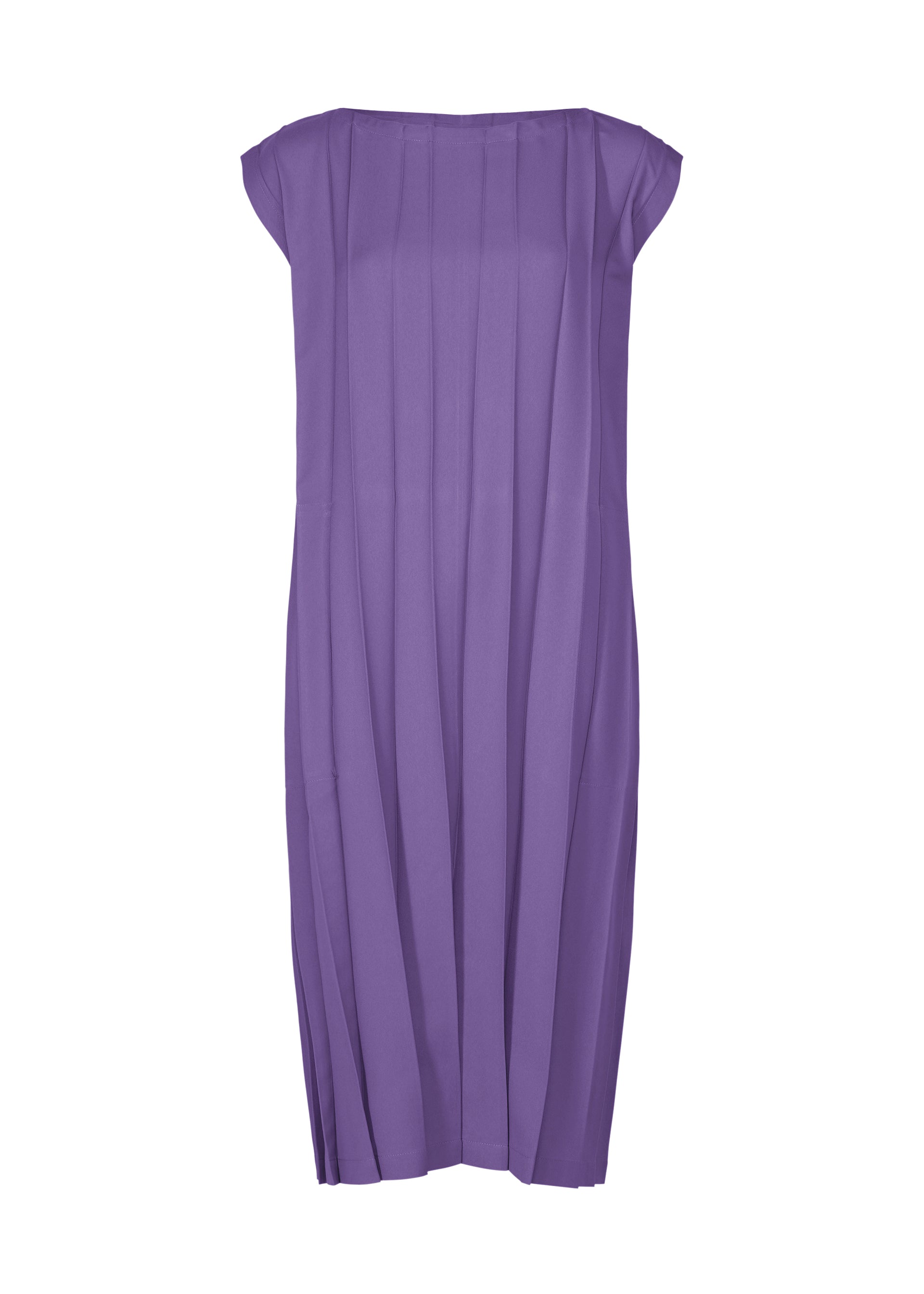 Issey Miyake Cross Pleats šaty Black s kapsami