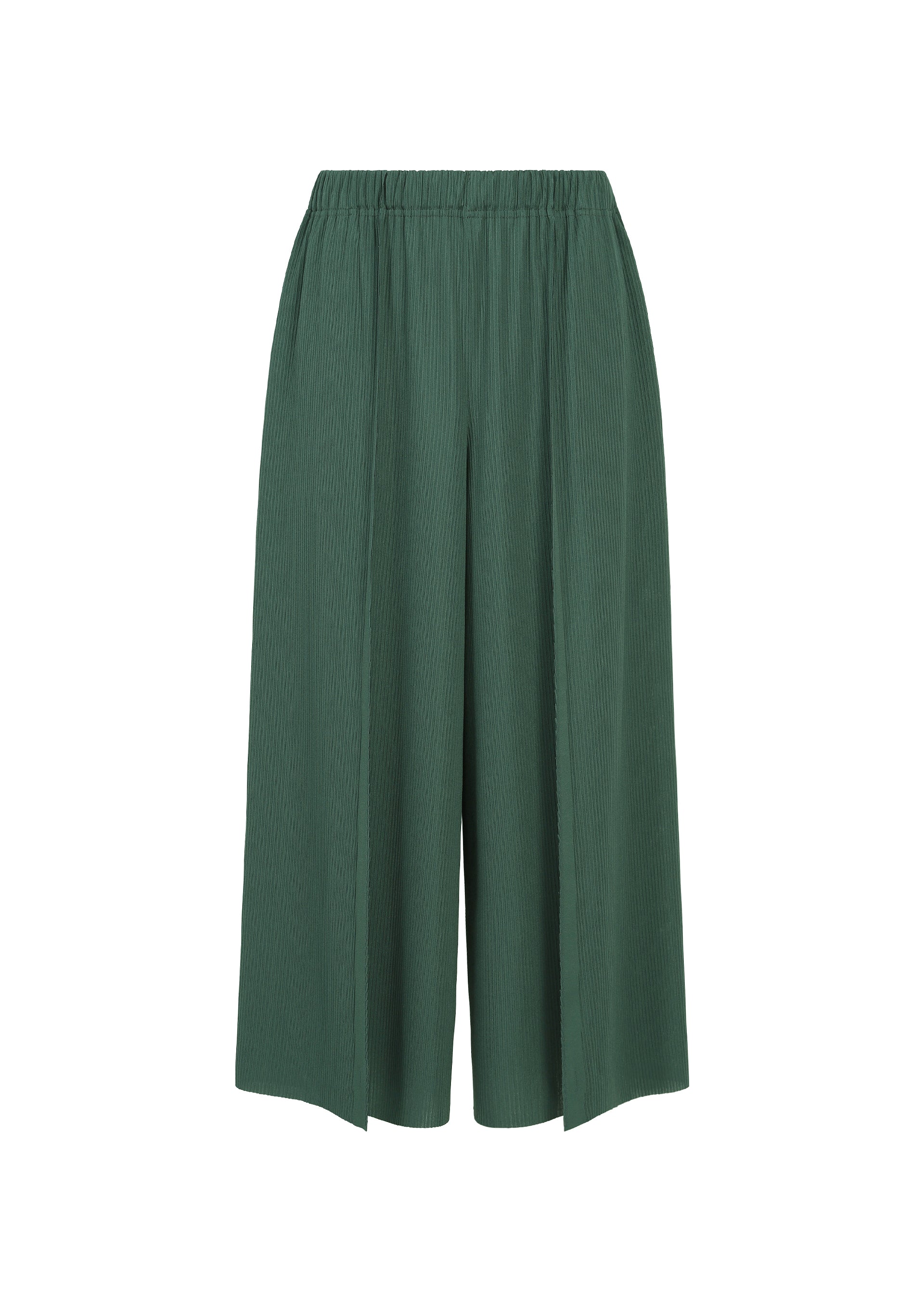 Issey Miyake A-POC Bottoms kalhoty černé 2v1 silueta