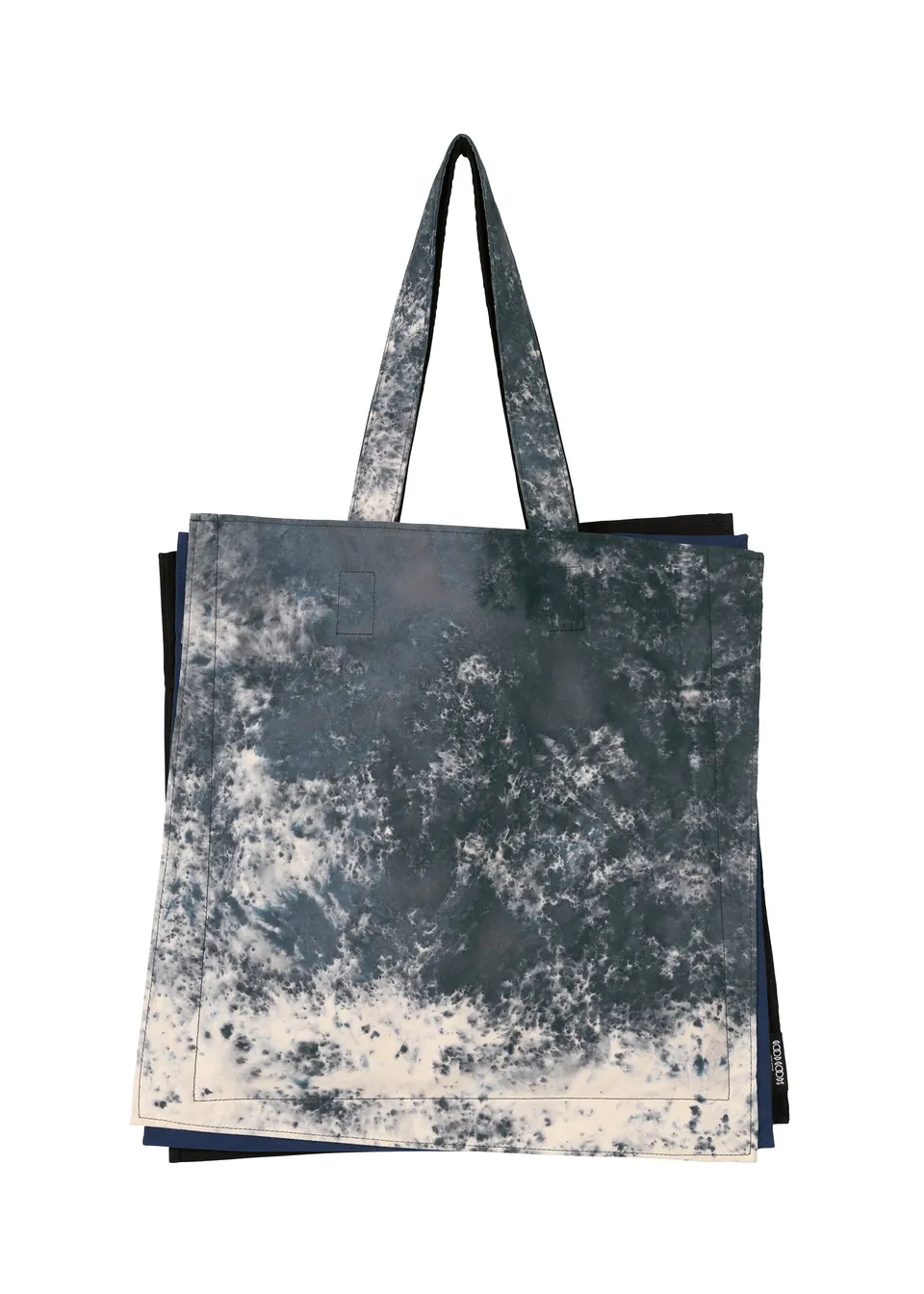 Issey Miyake Irogami Salt Dye tote černá mix ruční barvení