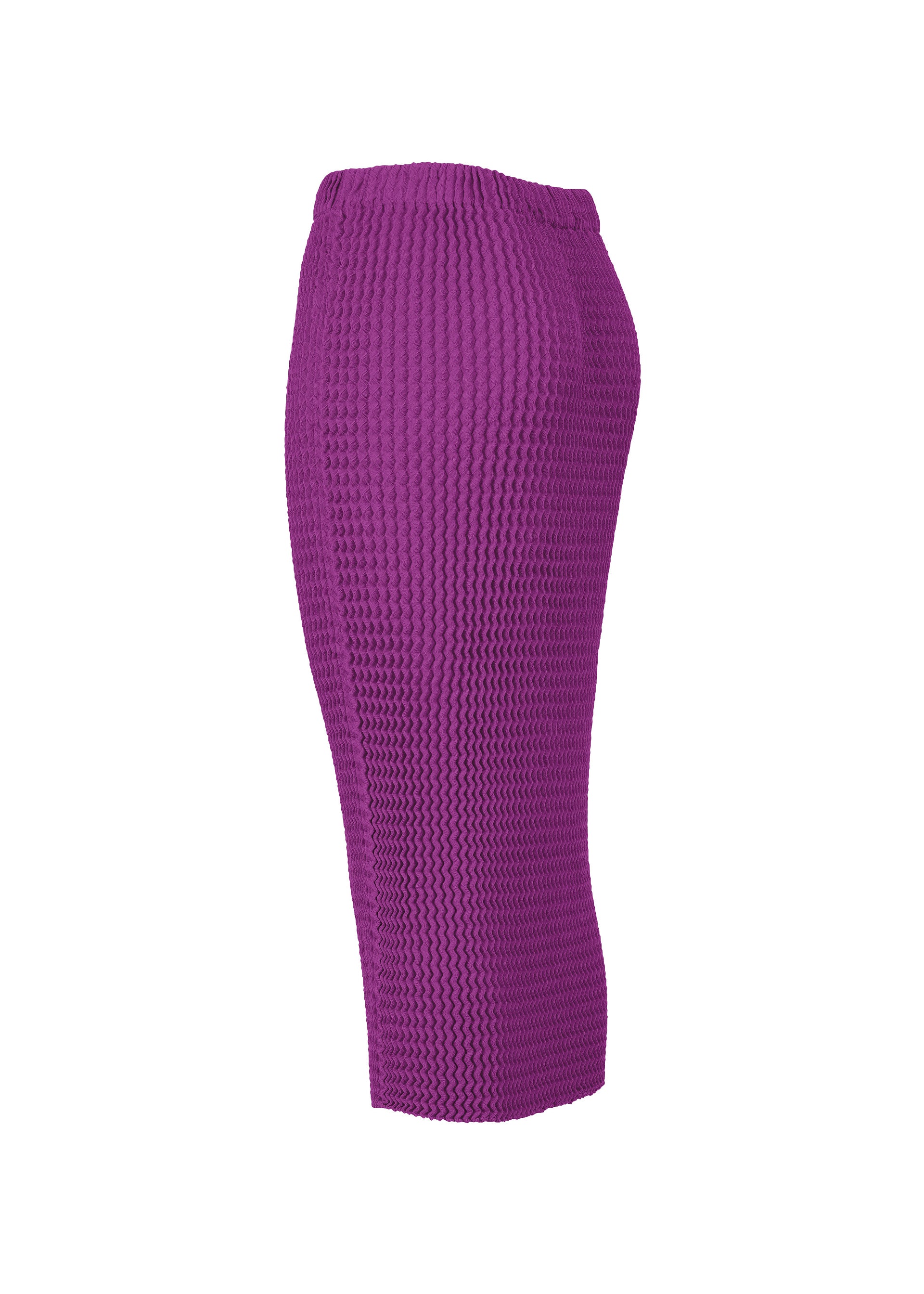 Issey Miyake Spongy 68 pletená sukně šedá 2 bavlna