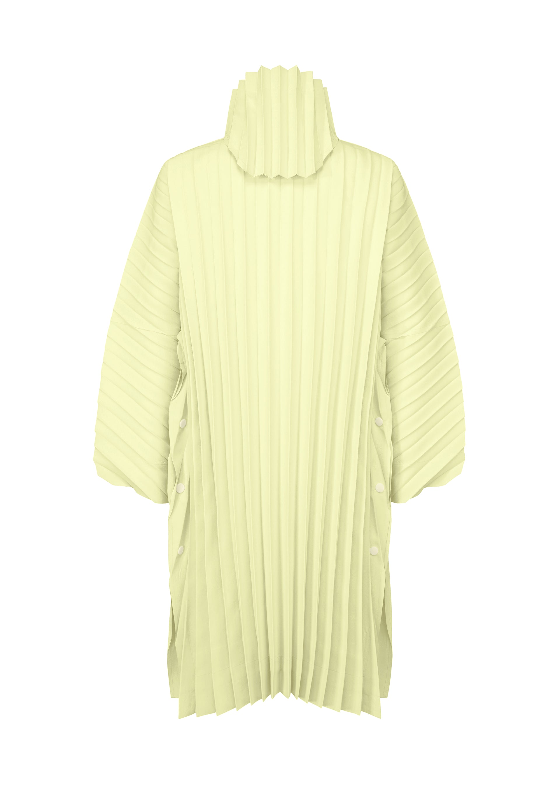 Issey Miyake Edge HP61230 kabát bílozelený vel. 1