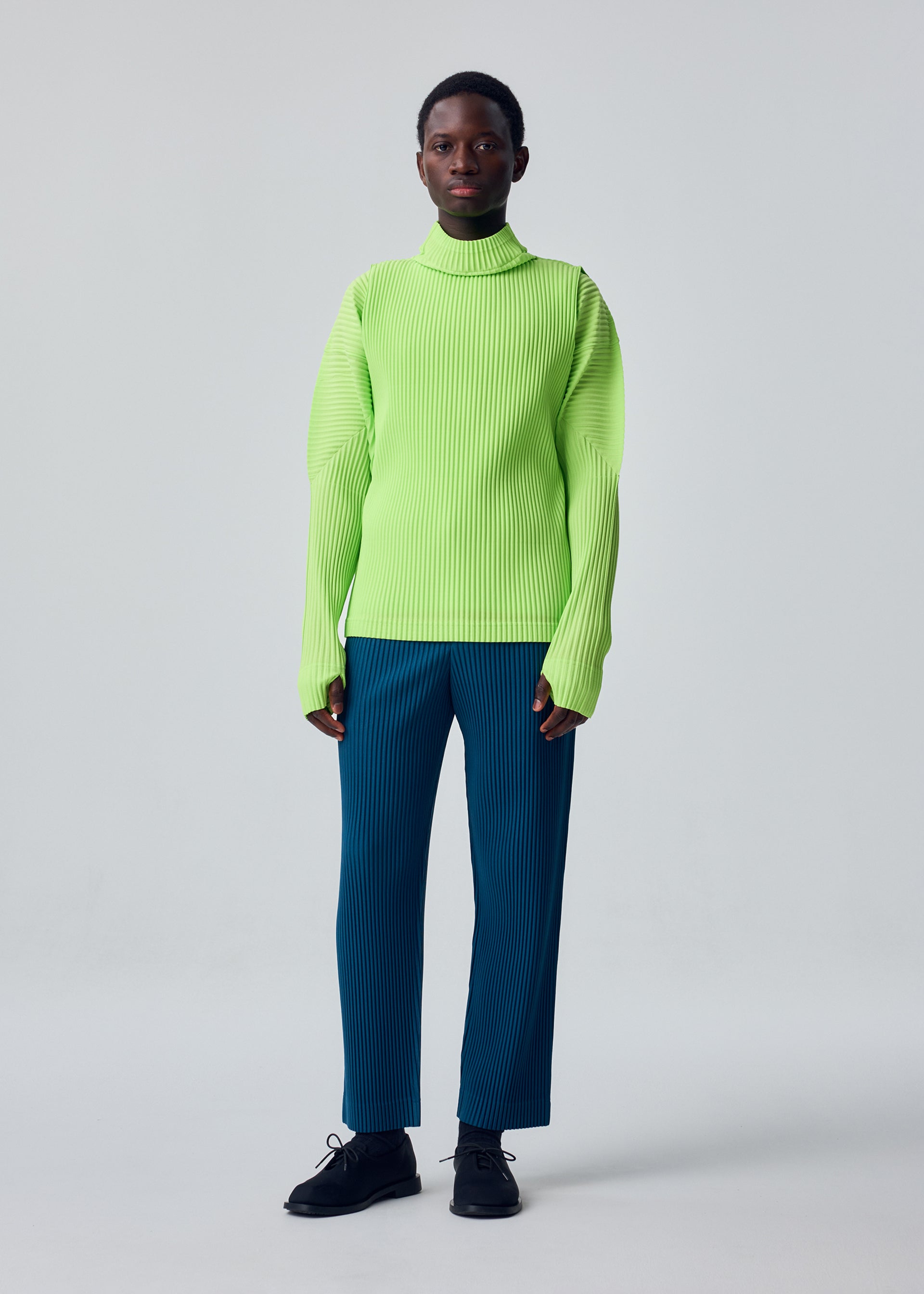 Issey Miyake Tailored Pleats 1 kalhoty oranžová vel. 2