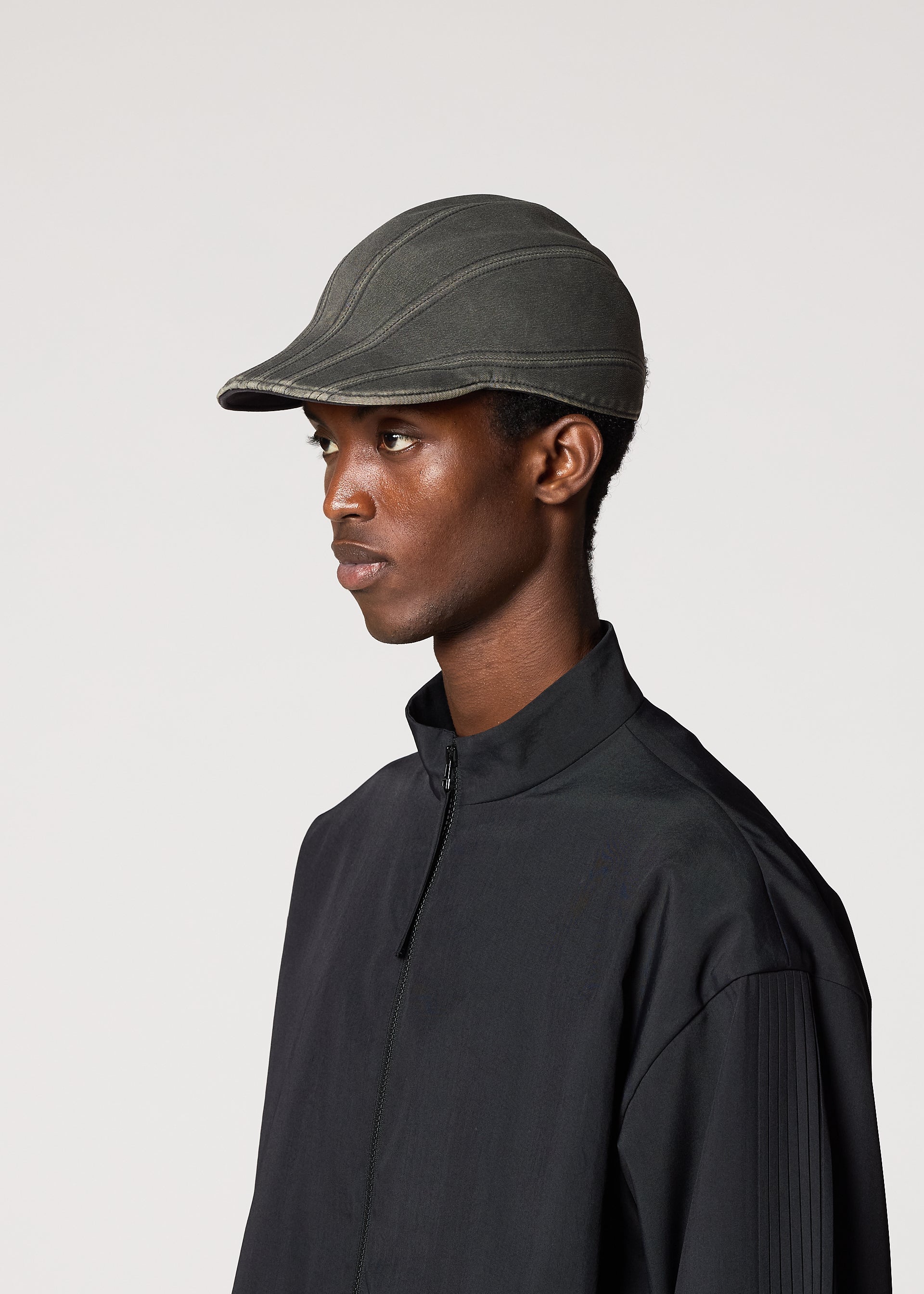 Issey Miyake IM Men Carved Cap kšiltovka šedá