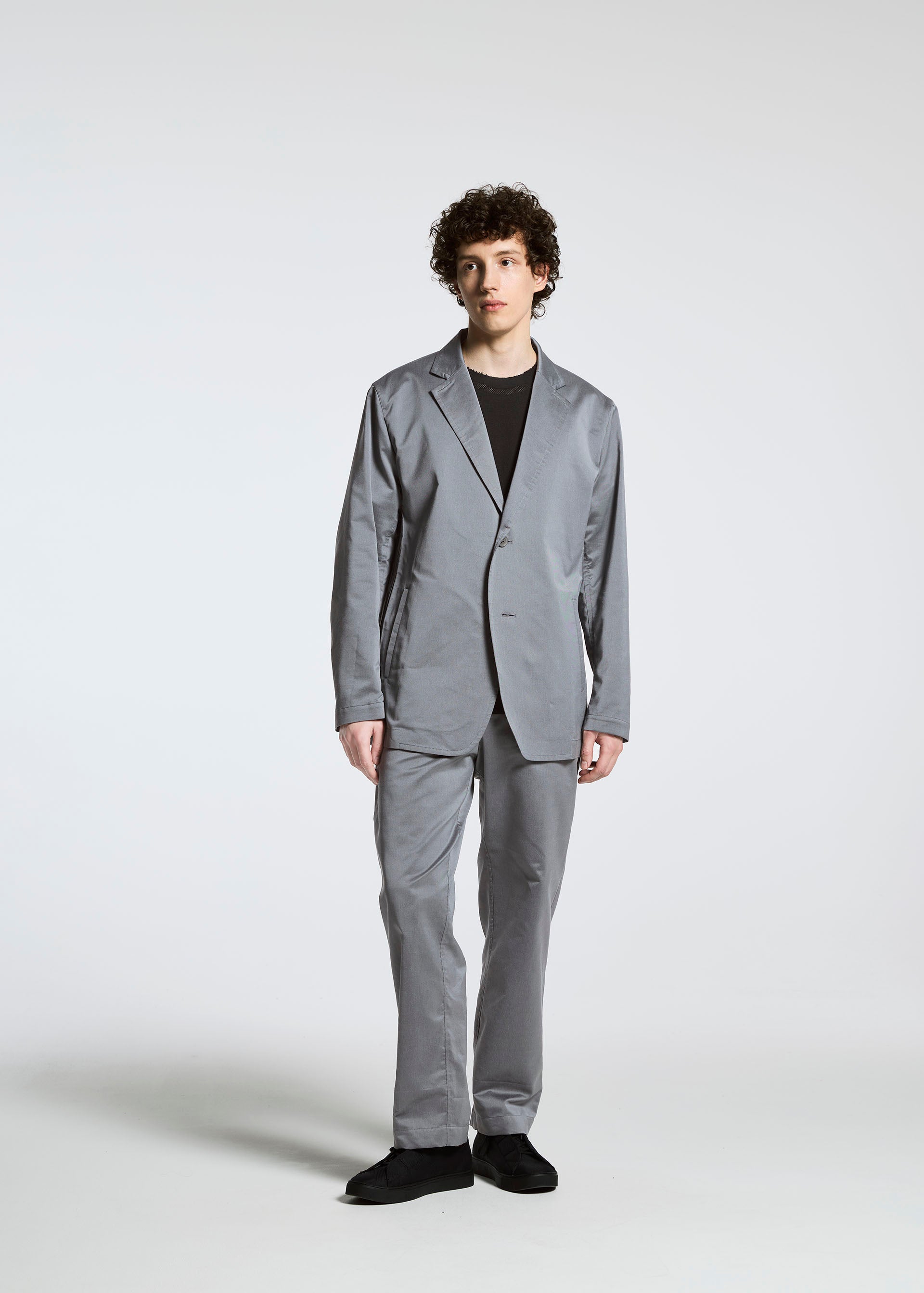 Issey Miyake TYPE-S 001-2 bunda dark gray lehká