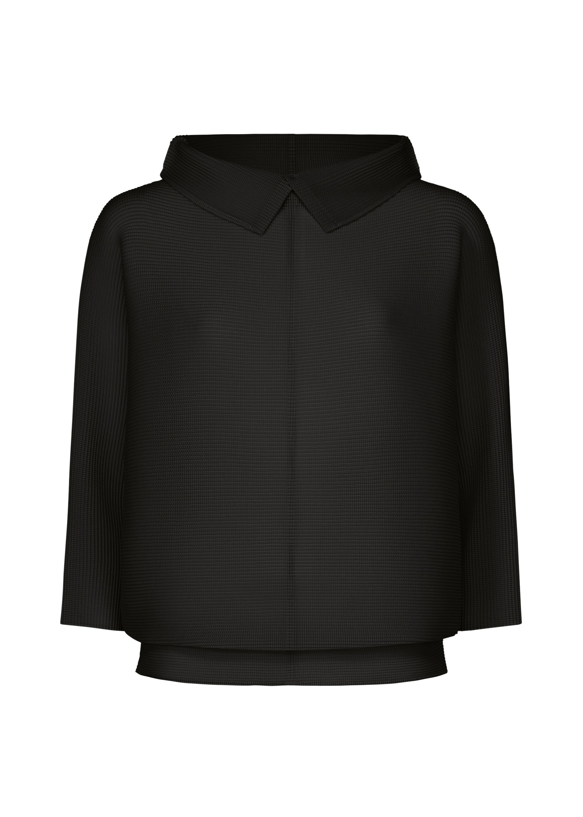 me Issey Miyake Dolman Stretch Pleats 1 top černý