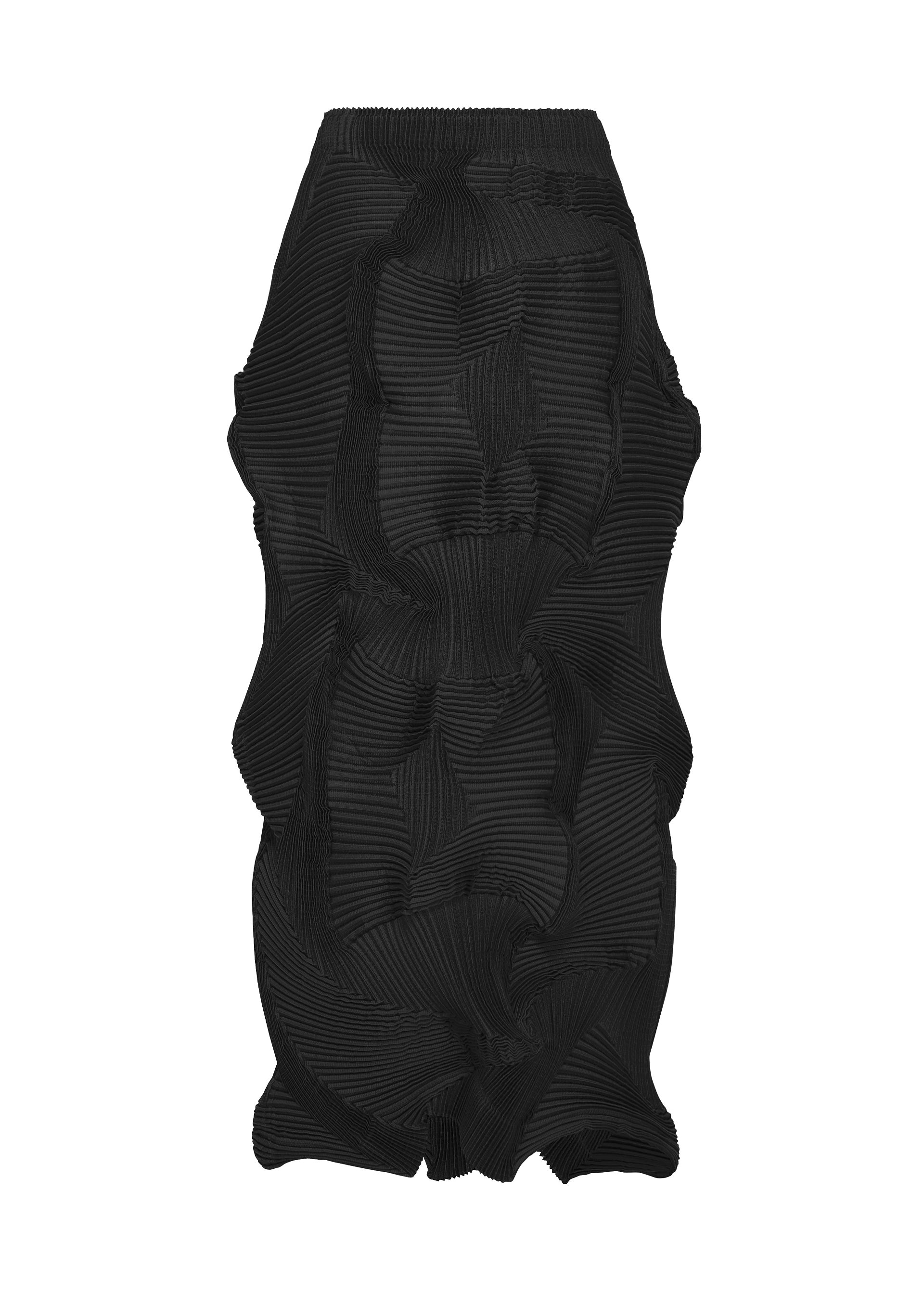 Issey Miyake Type-O 003 BK AT63FG235 sukně černá