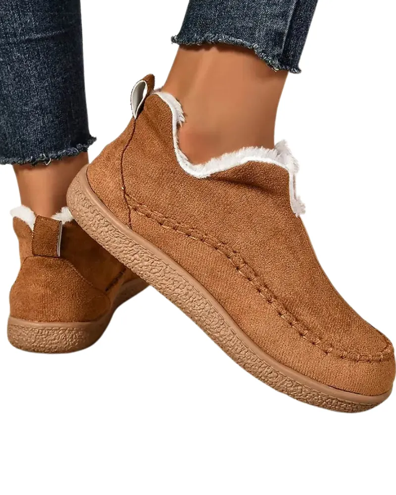 Norielle zateplené slip-on boty s kožíškem