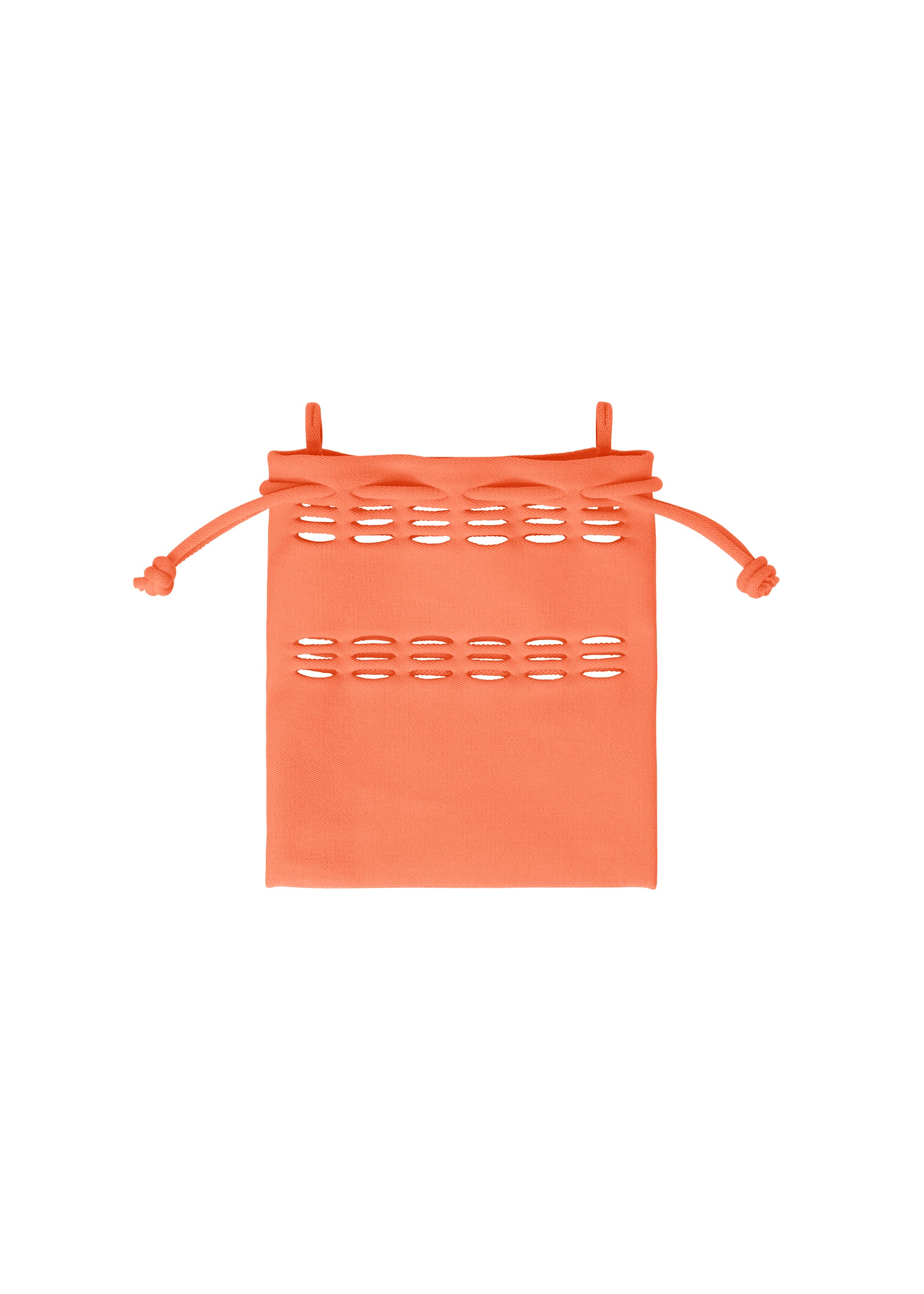 Issey Miyake Mokko Pocket kabelka sytě růžová pletená