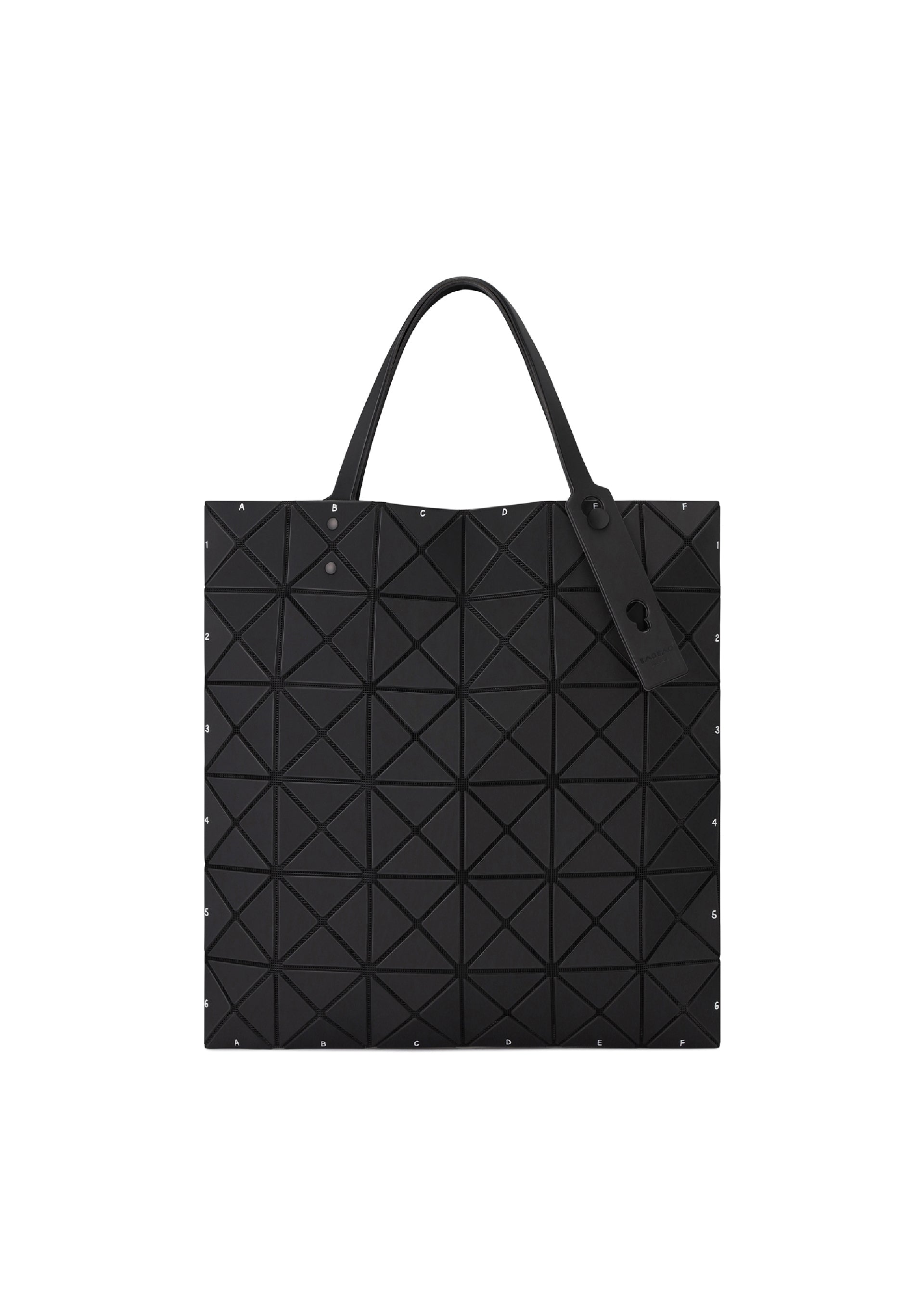 Issey Miyake Bao Bao Map tote kabelka bílá s potiskem