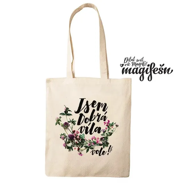 Magifešn FAIR TRADE Taška MEDIUM Dobrá víla taška