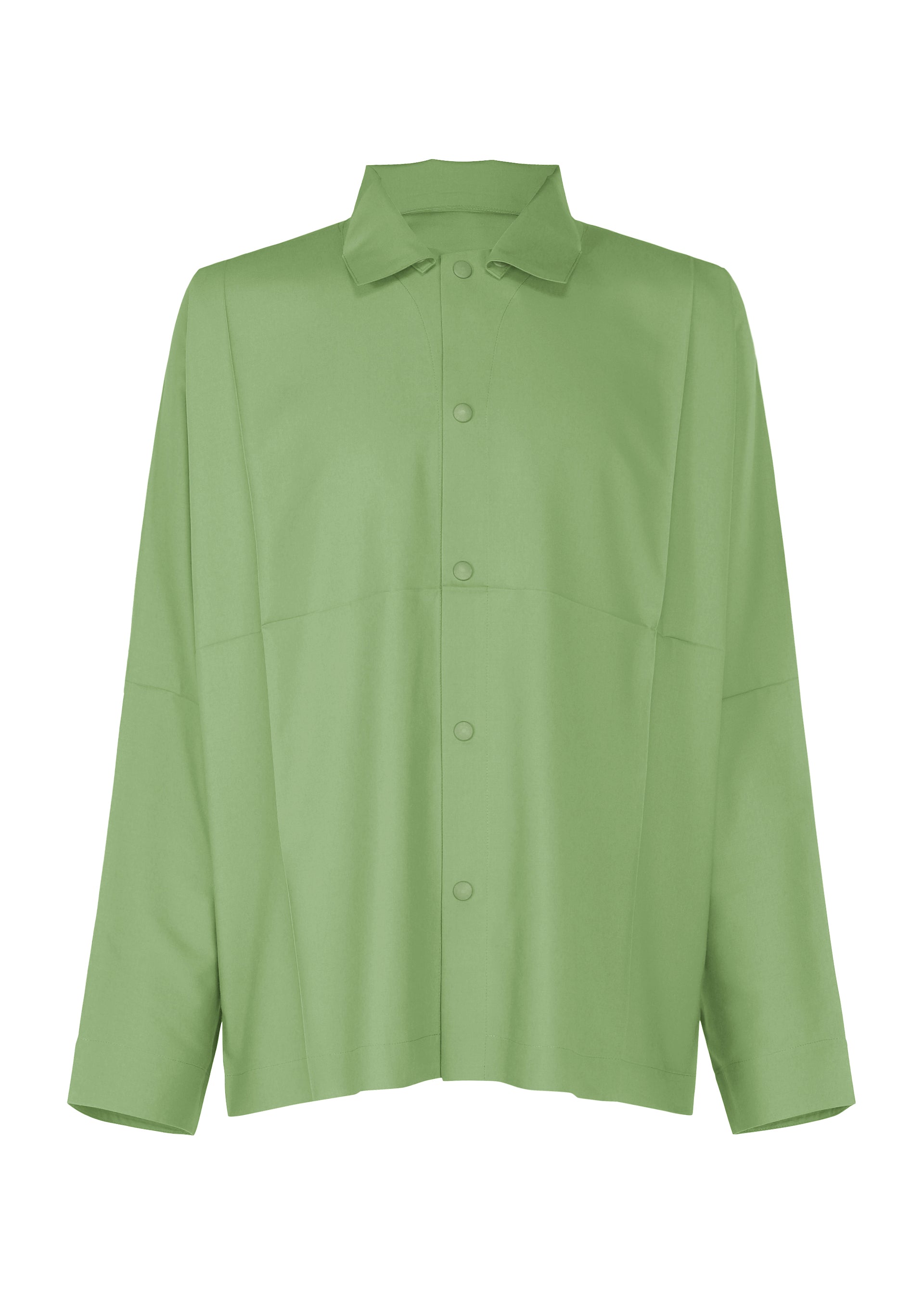 Issey Miyake IM Men Compact Shirt košile hnědá skladná