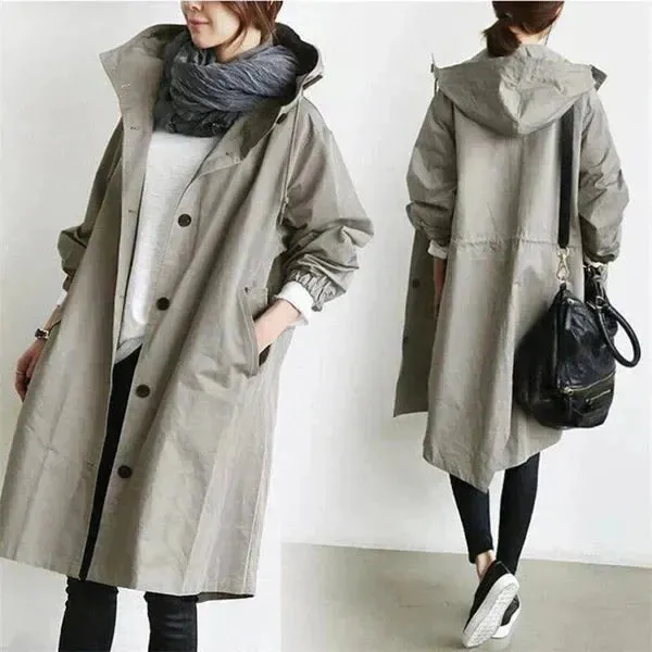 Norielle oversize pláštěnka černá nepromokavá