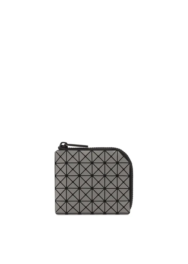 Issey Miyake Clam mini peněženka fialová