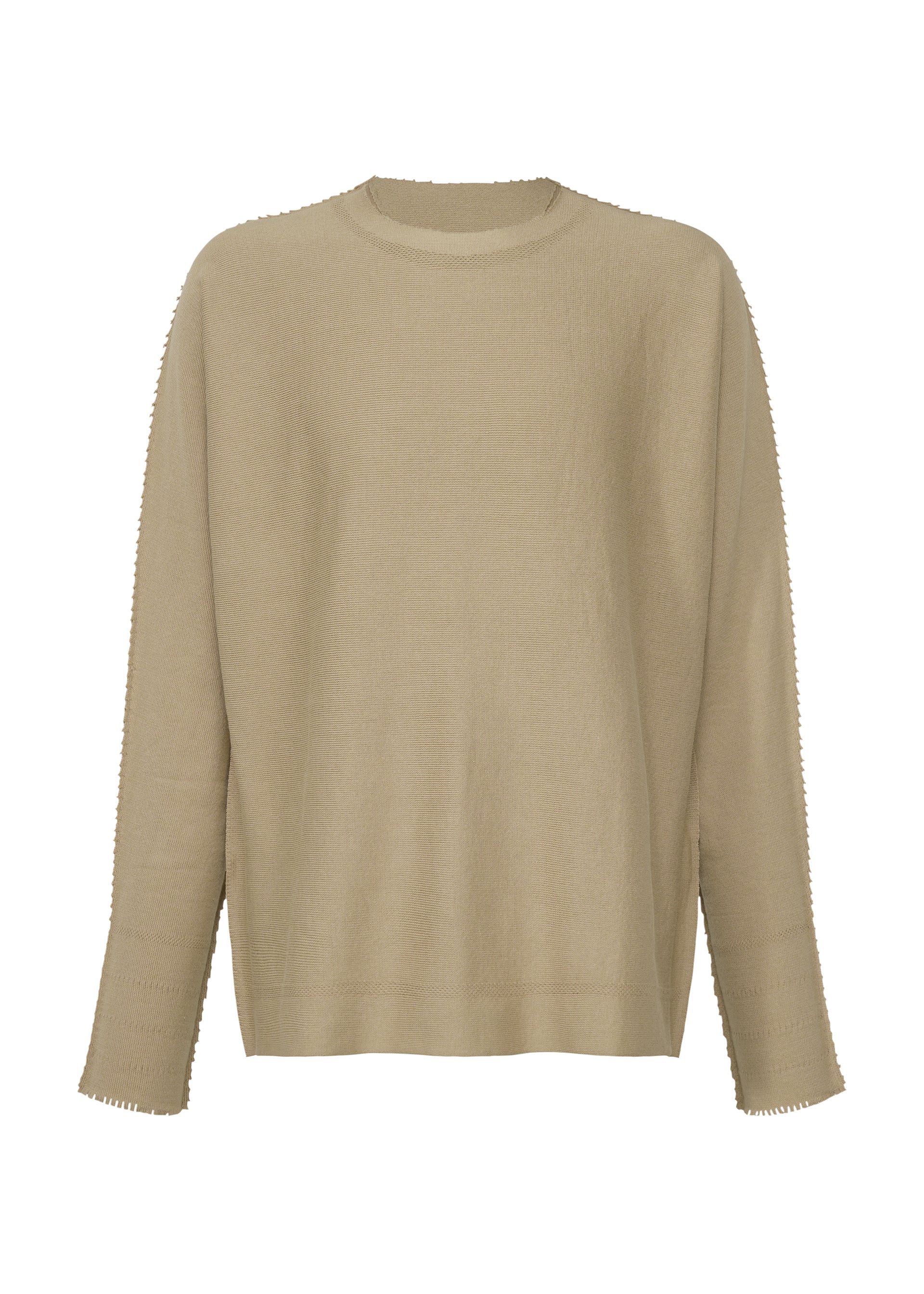 Issey Miyake Type-A 001-2 top červený dlouhý rukáv