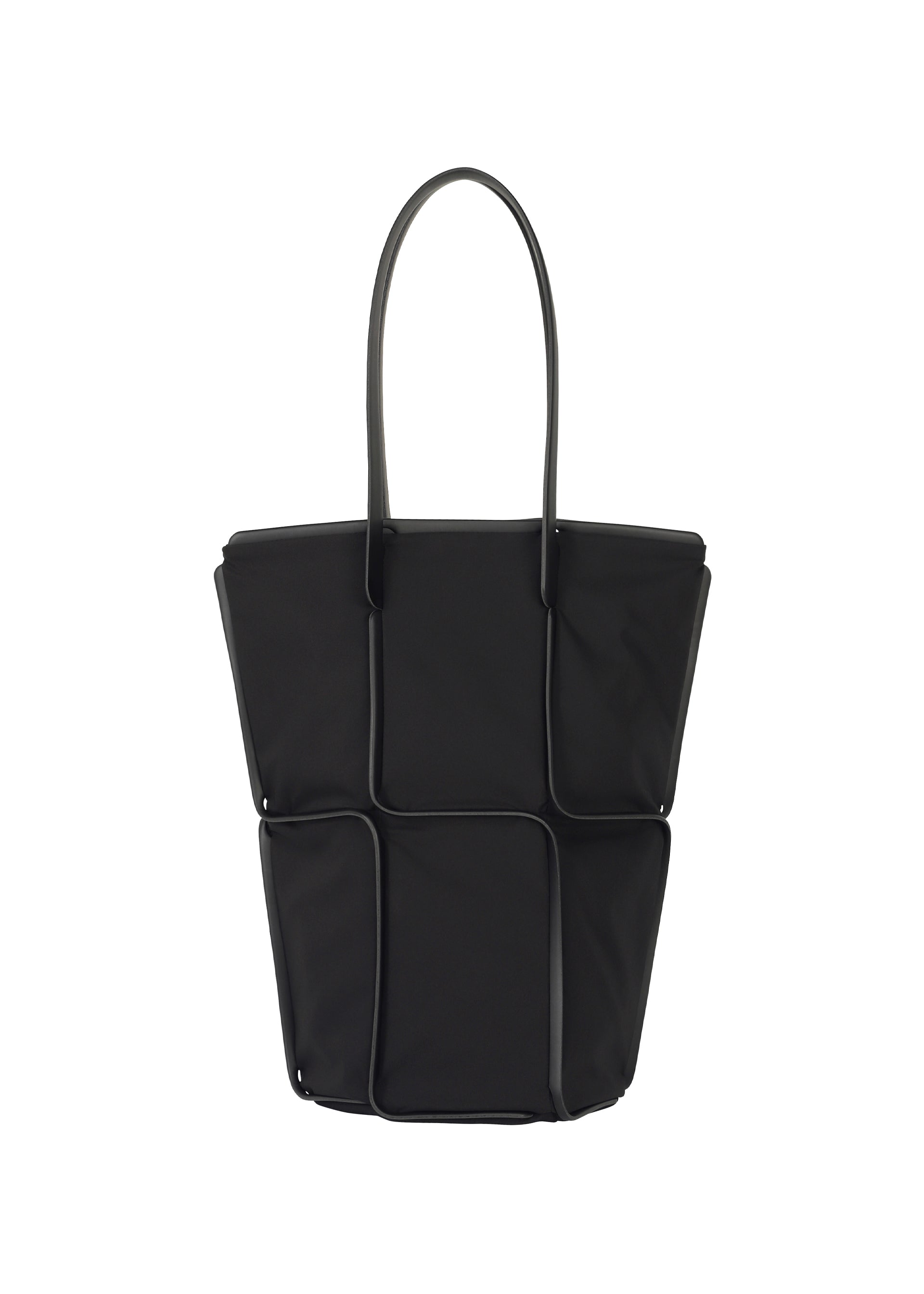 Issey Miyake Frame tote kabelka off white samonosná