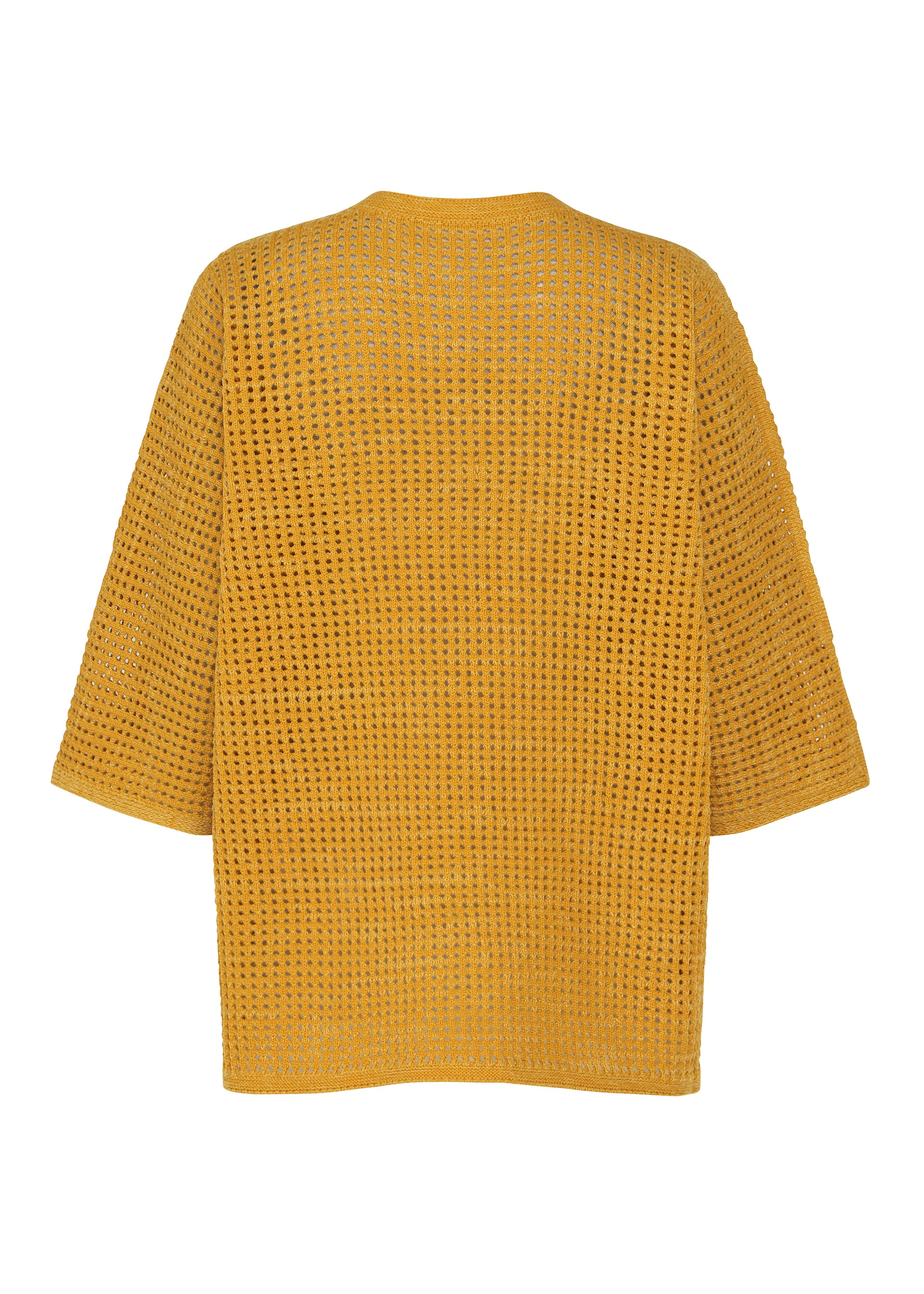 Pleats Please Issey Miyake Dot Knit vlněný svetr černý