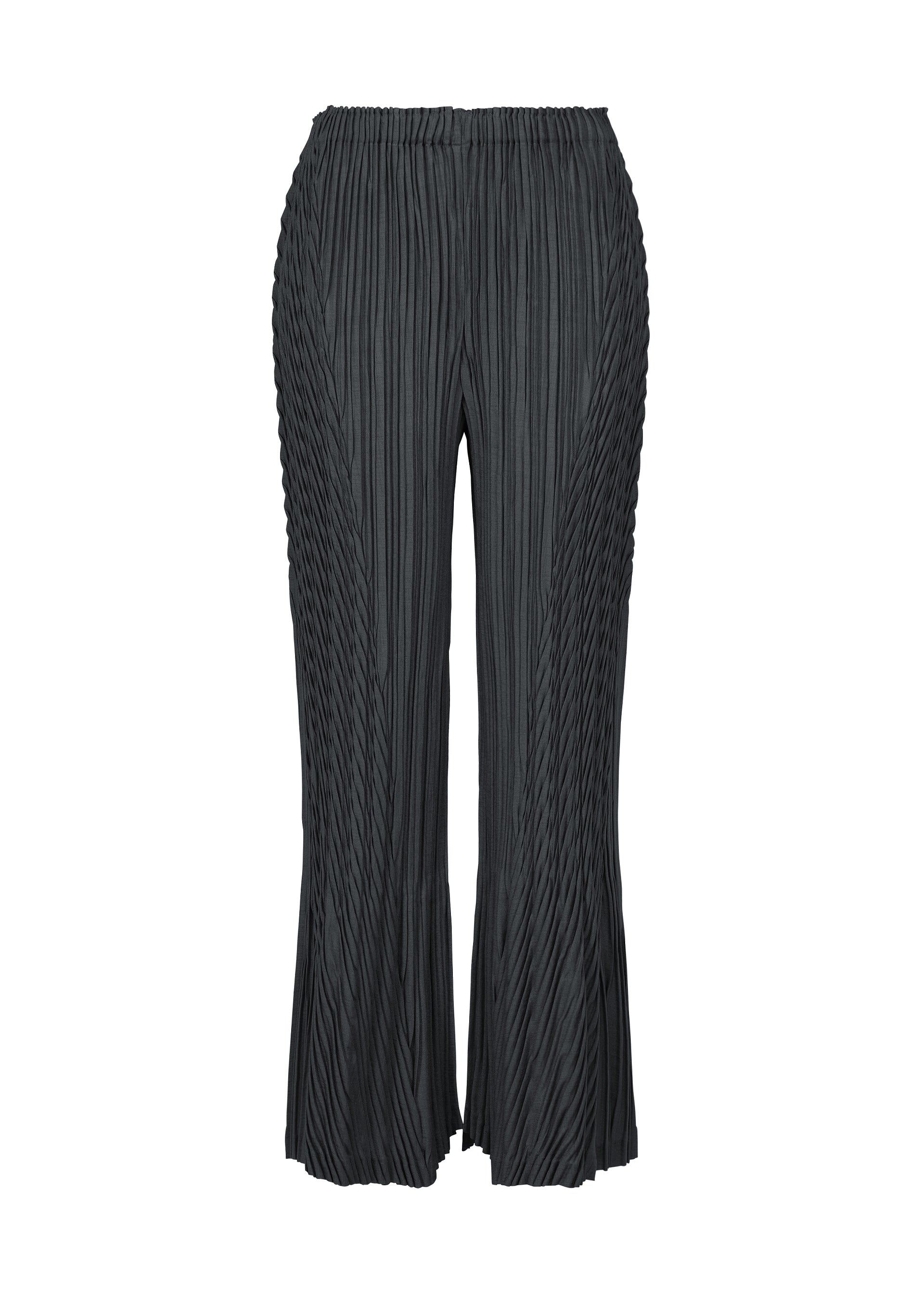 Issey Miyake Unfurling Pleats kalhoty zelené vel. 2 šikmé
