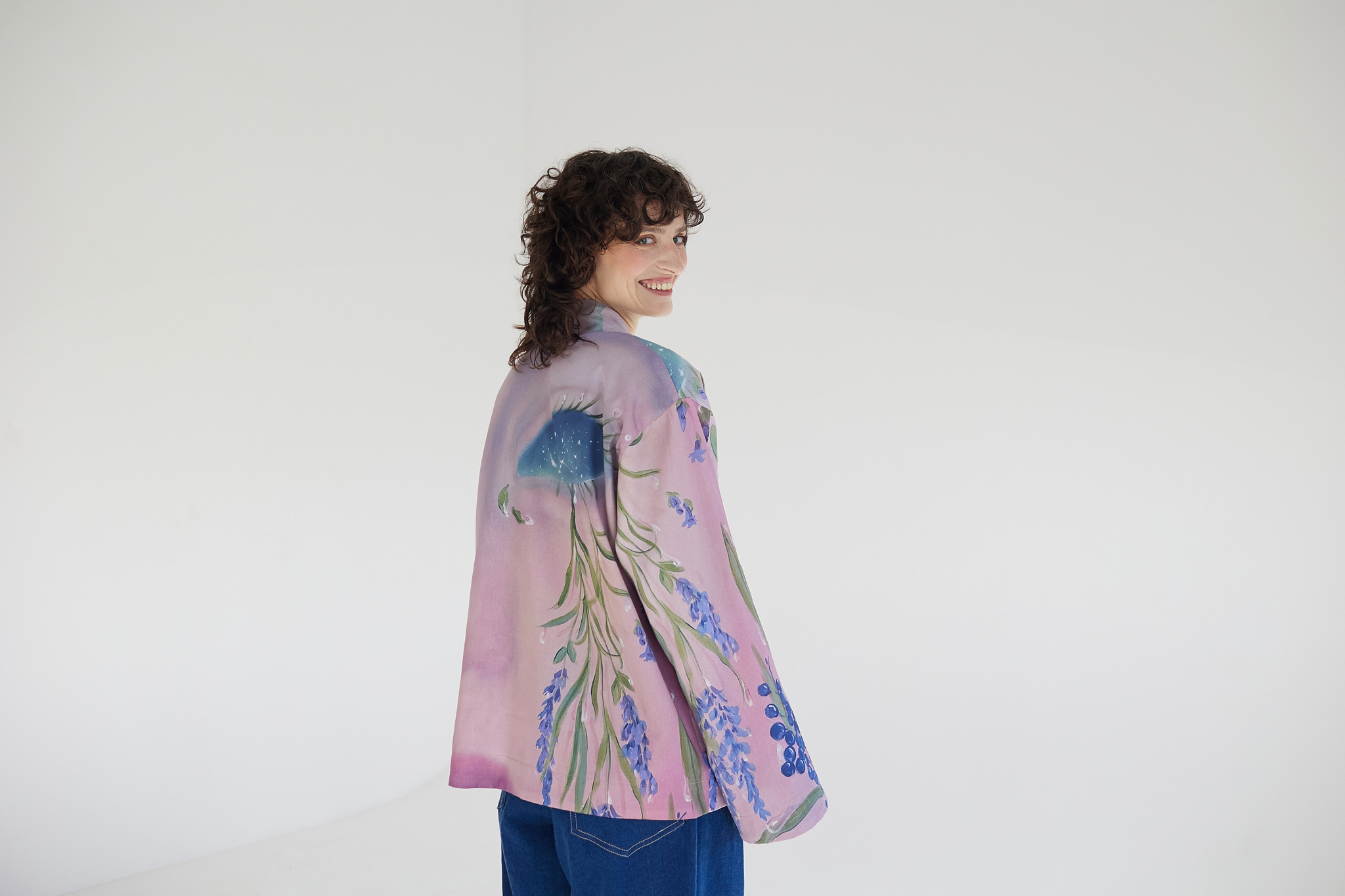 Aurelia & Zwei Frauen Morning Dew kimono oboustranné