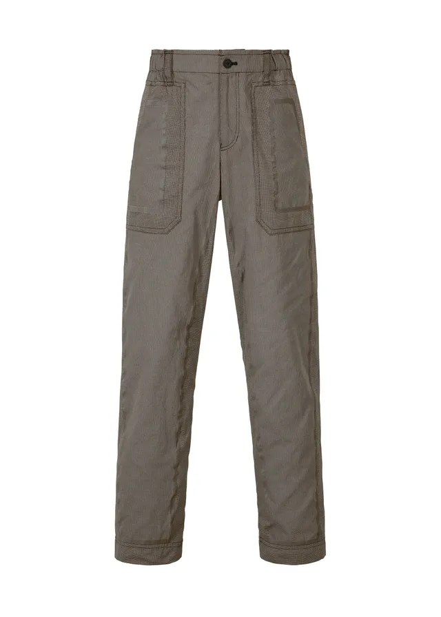 Issey Miyake Type-U 001 kalhoty hnědé vel. 2 volné