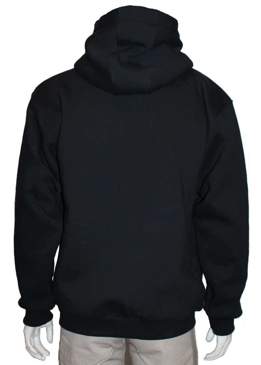 Alien DNA Ultra Fat Pure Black mikina černá bavlna zip